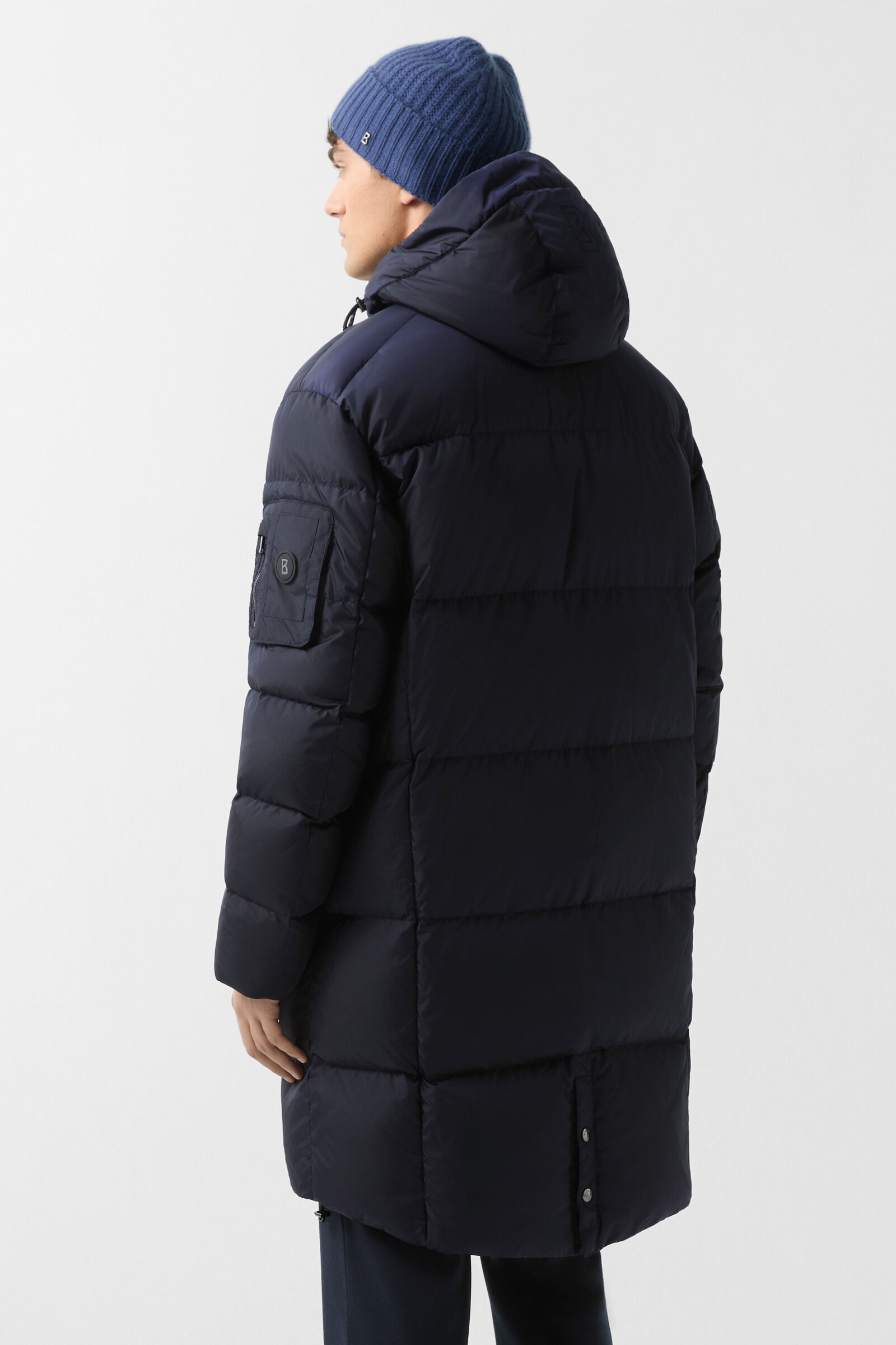 Erico down coat Navy blue