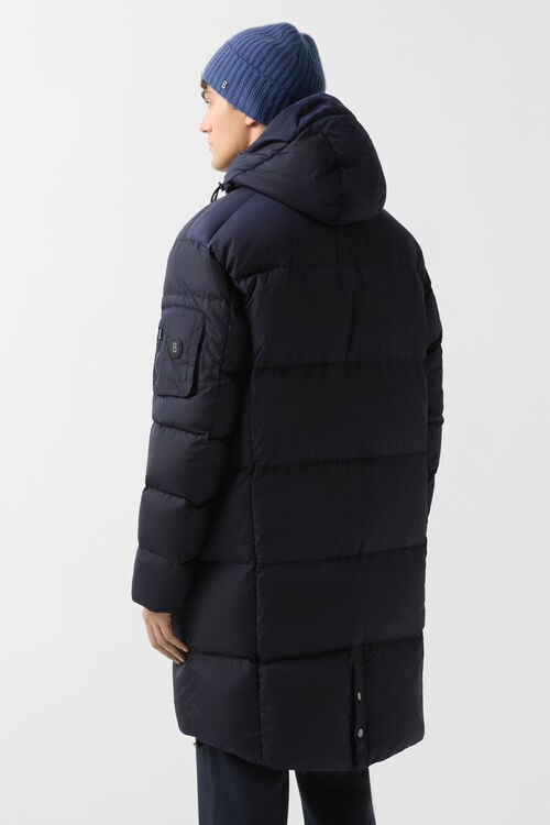 Erico down coat Navy blue