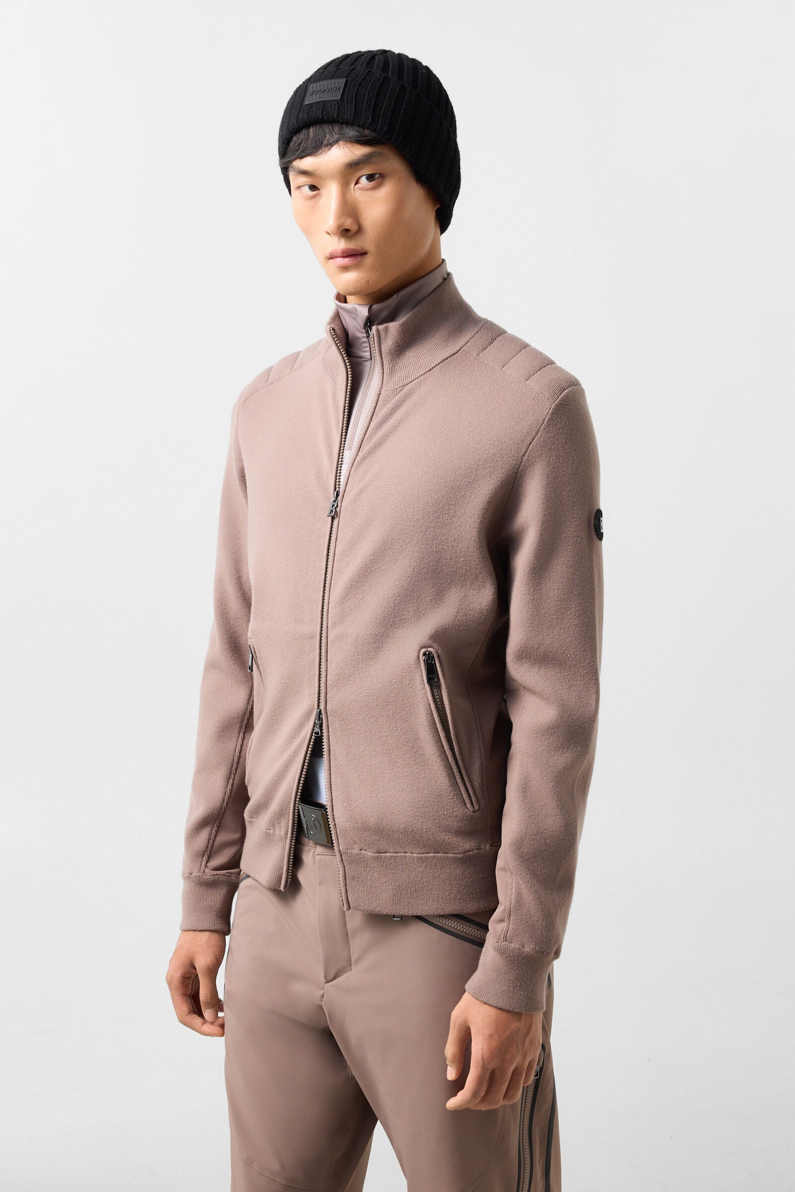 Mark knit jacket Hazel