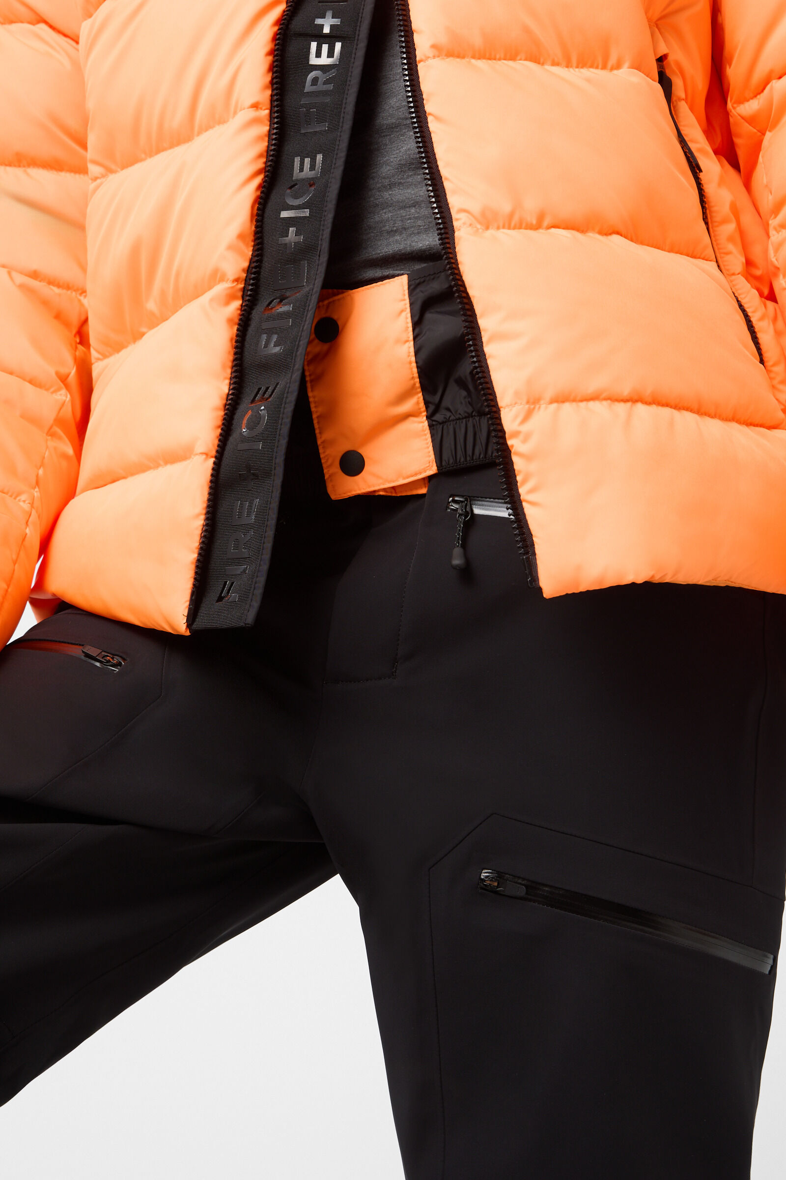 Skijacke Luka Orange
