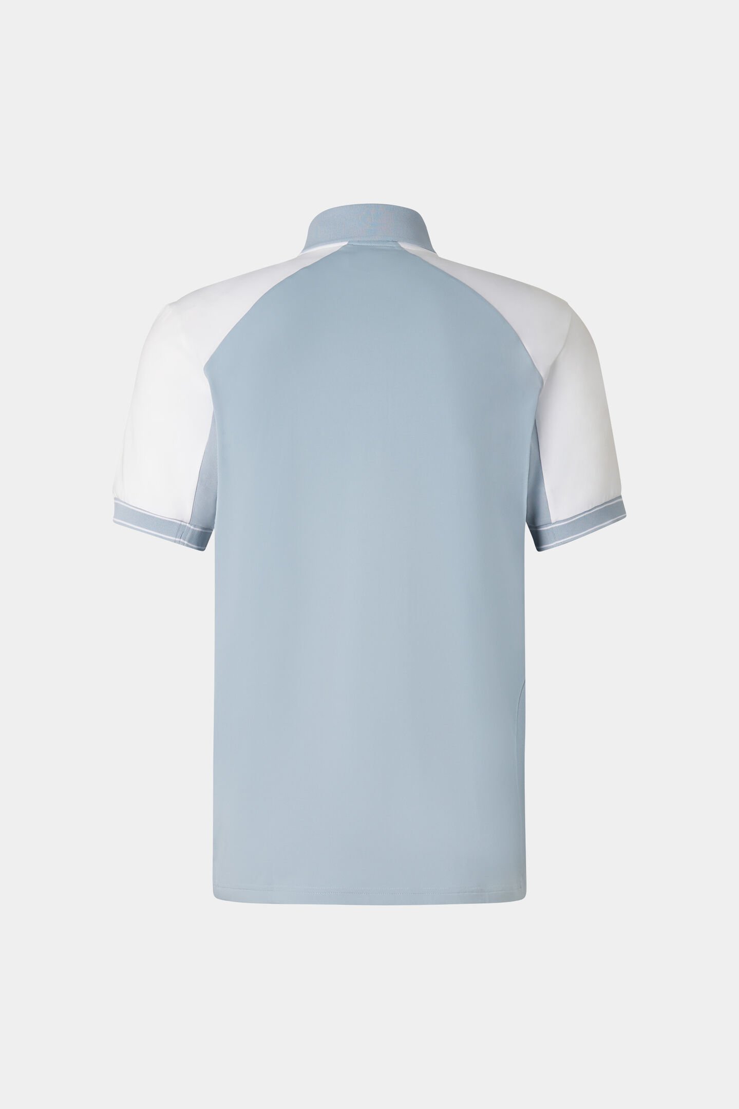 Fabius functional short-sleeved top Light blue/white