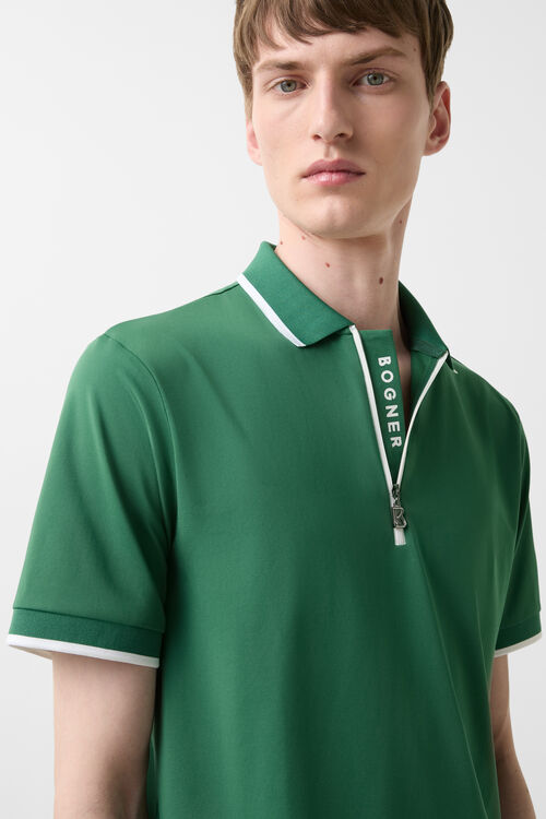 Cody functional short-sleeved top Dark green