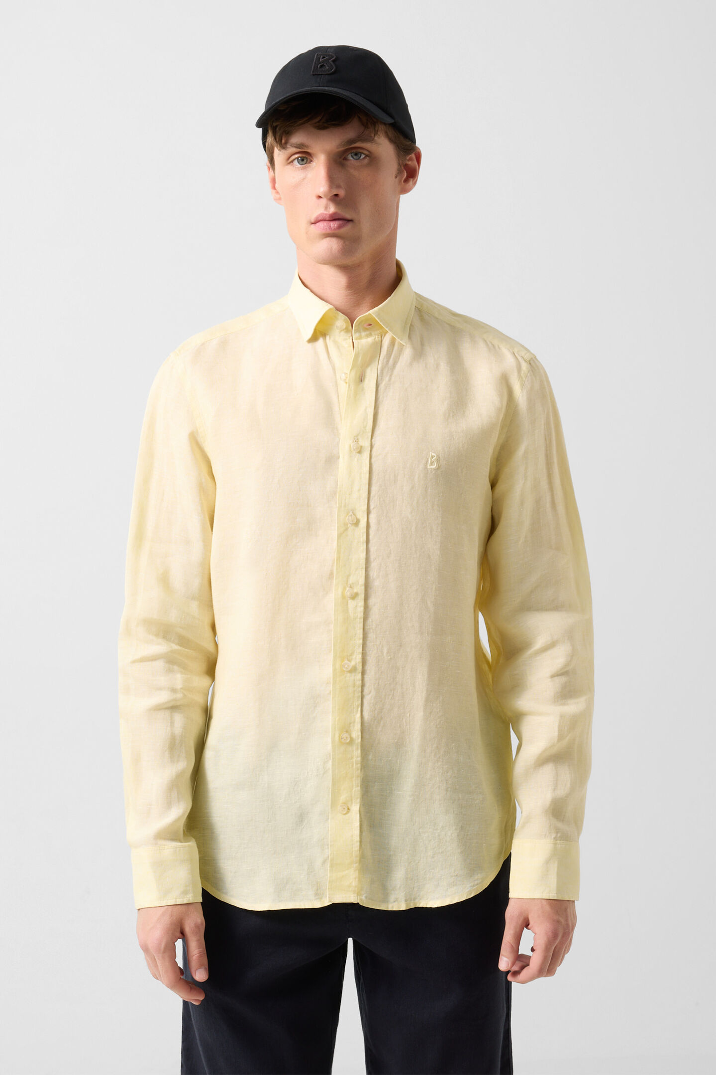 Timi linen shirt Yellow