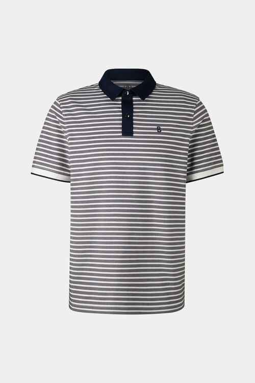 Timo polo shirt Navy blue/white