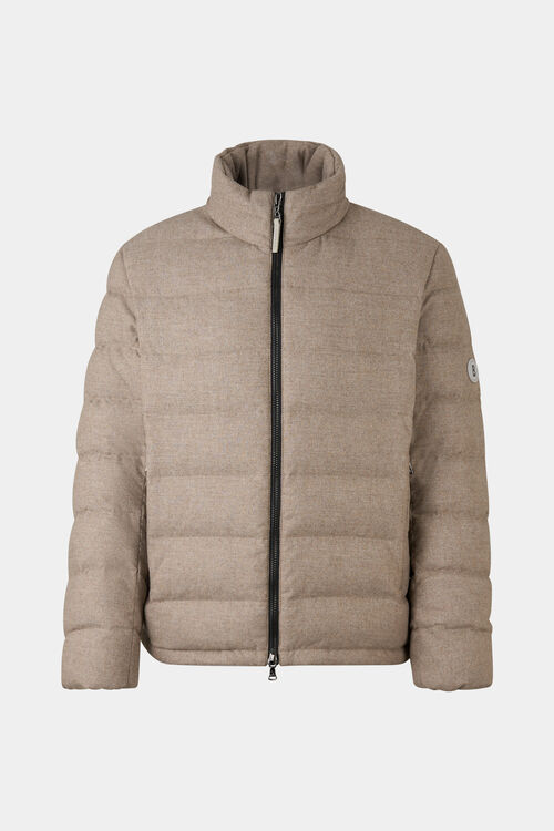 Hugh down jacket Taupe