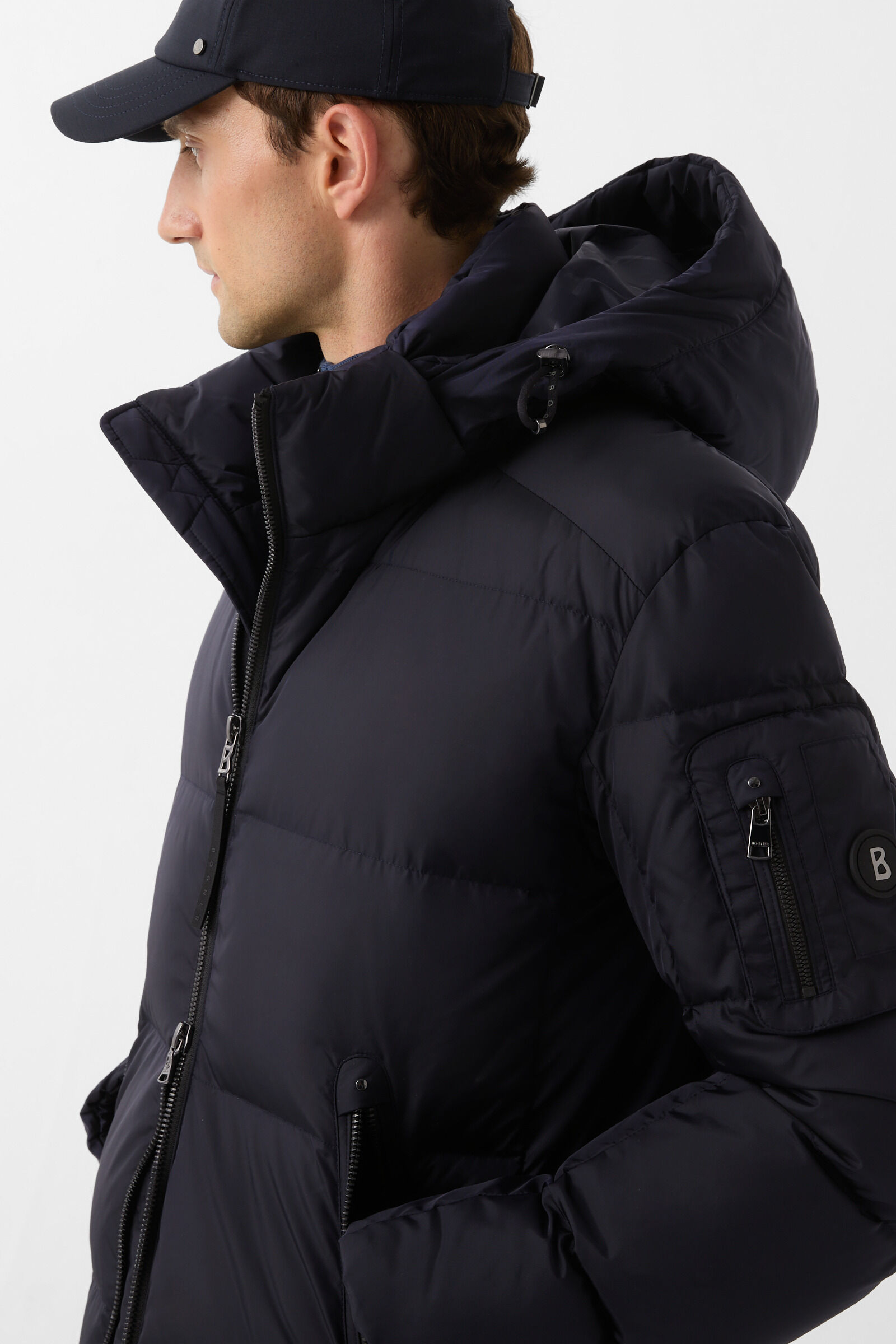 Jamy down jacket Navy blue