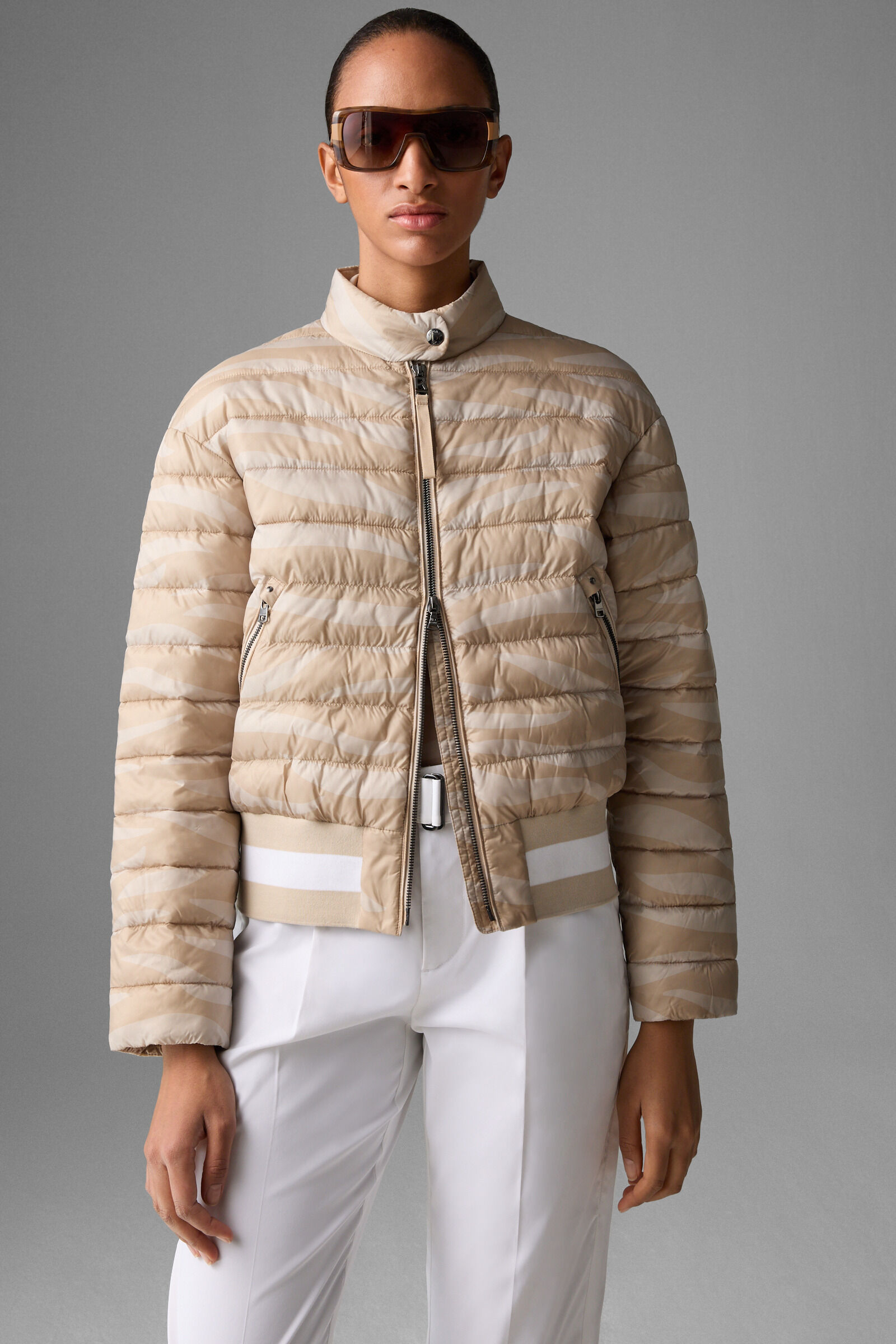Bogner quilted jacket new arrivals