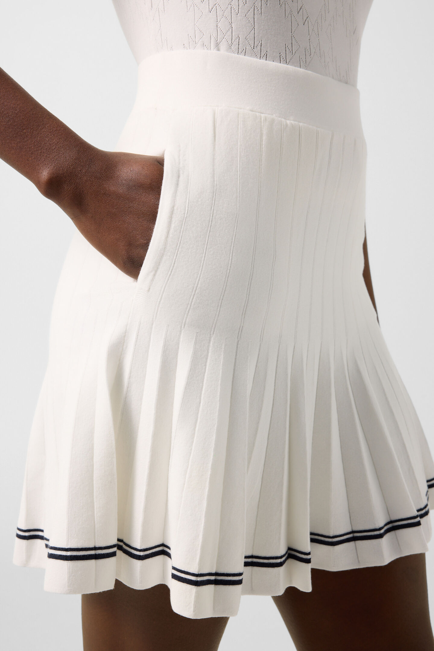 Knitted skirt Myra White