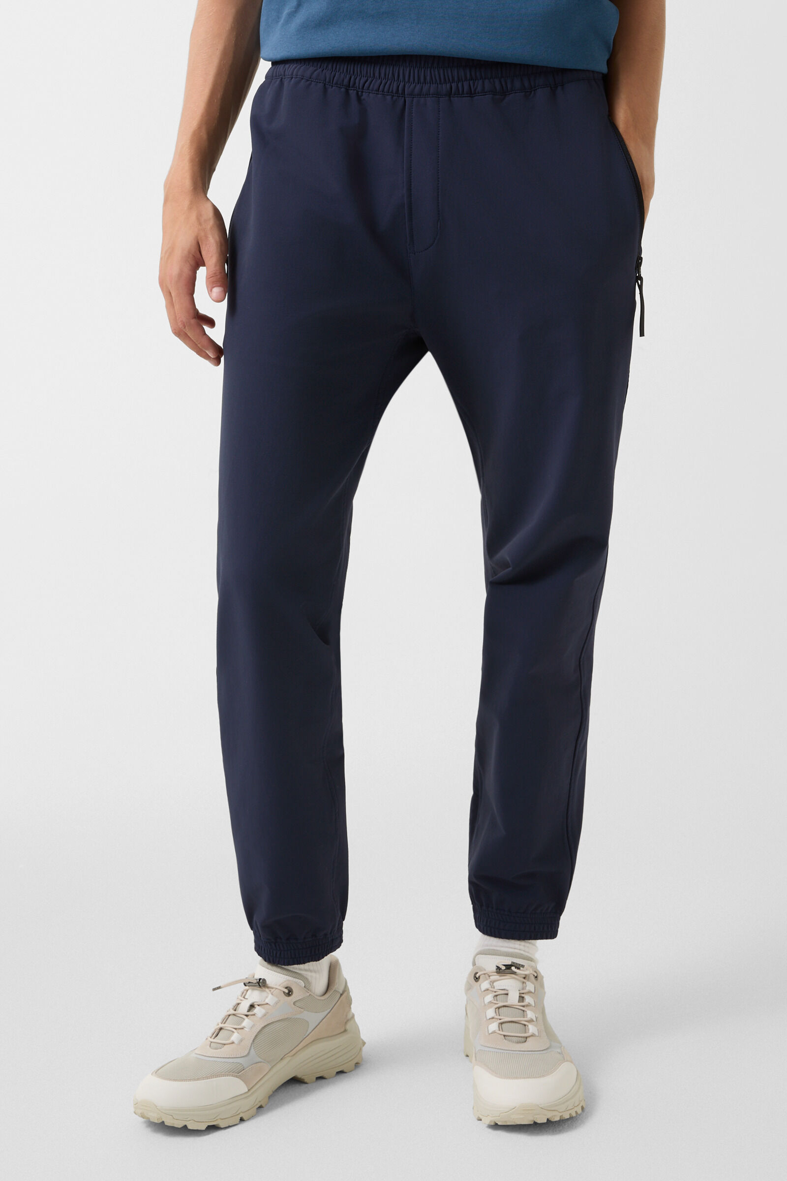 Arved softshell trousers Navy blue