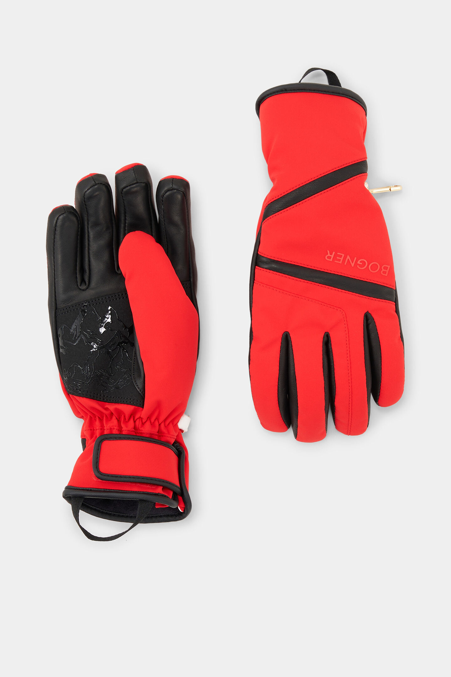 Gloves Hilla Red/black