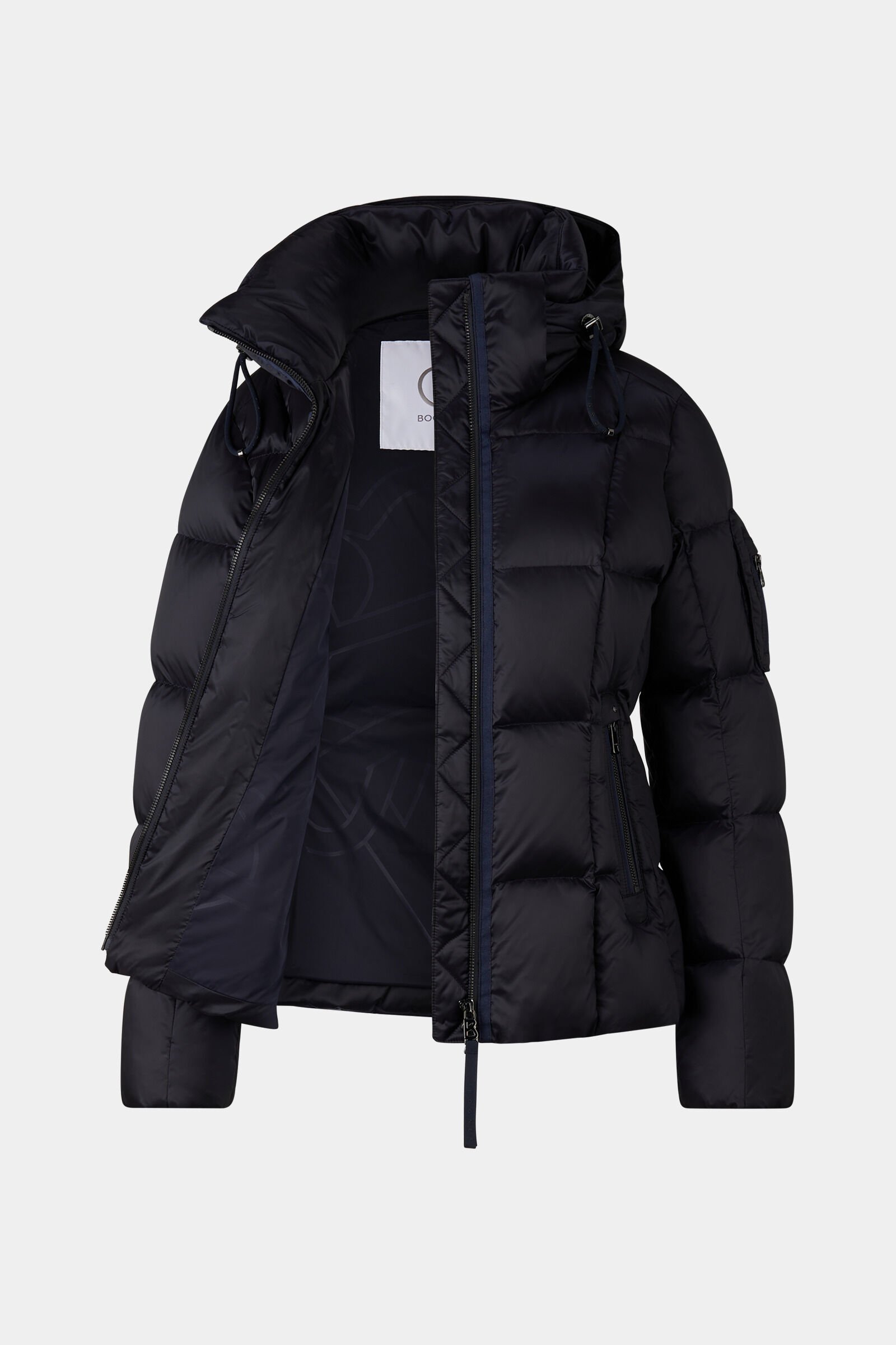 Feline down jacket Navy blue