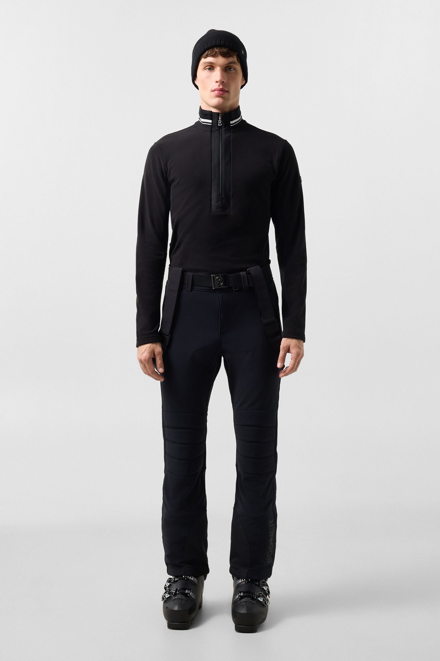 Harvey Fleece Base Layer Black