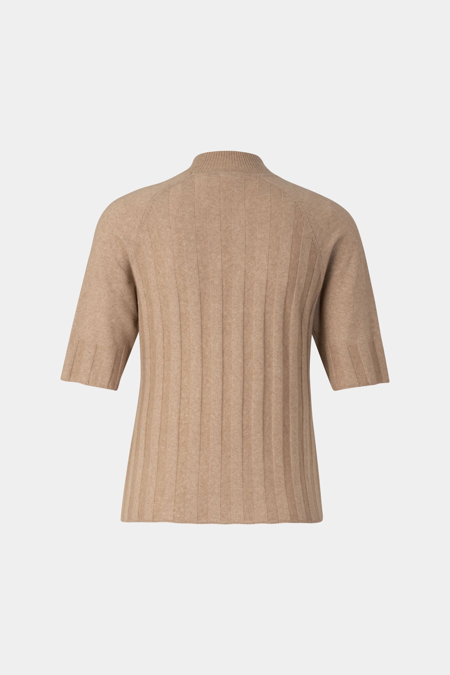 Virgin wool cashmere shirt Tina Camel