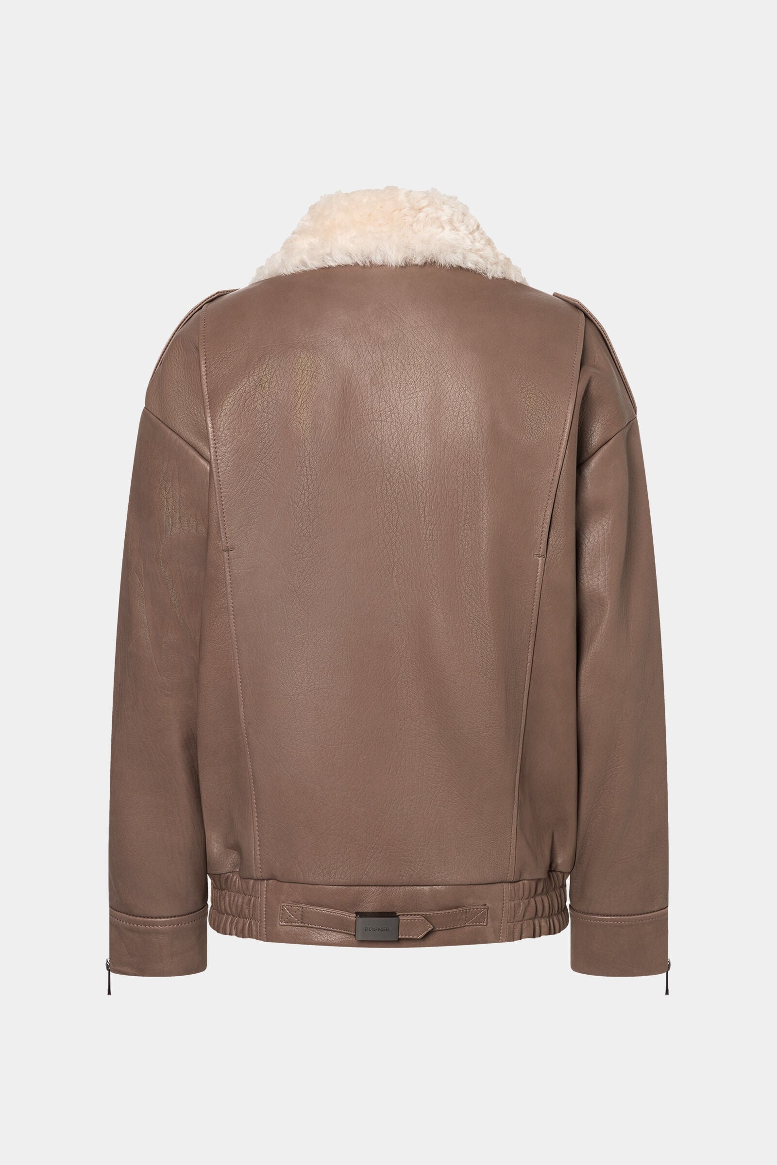 Leah Biker Jacket Brown
