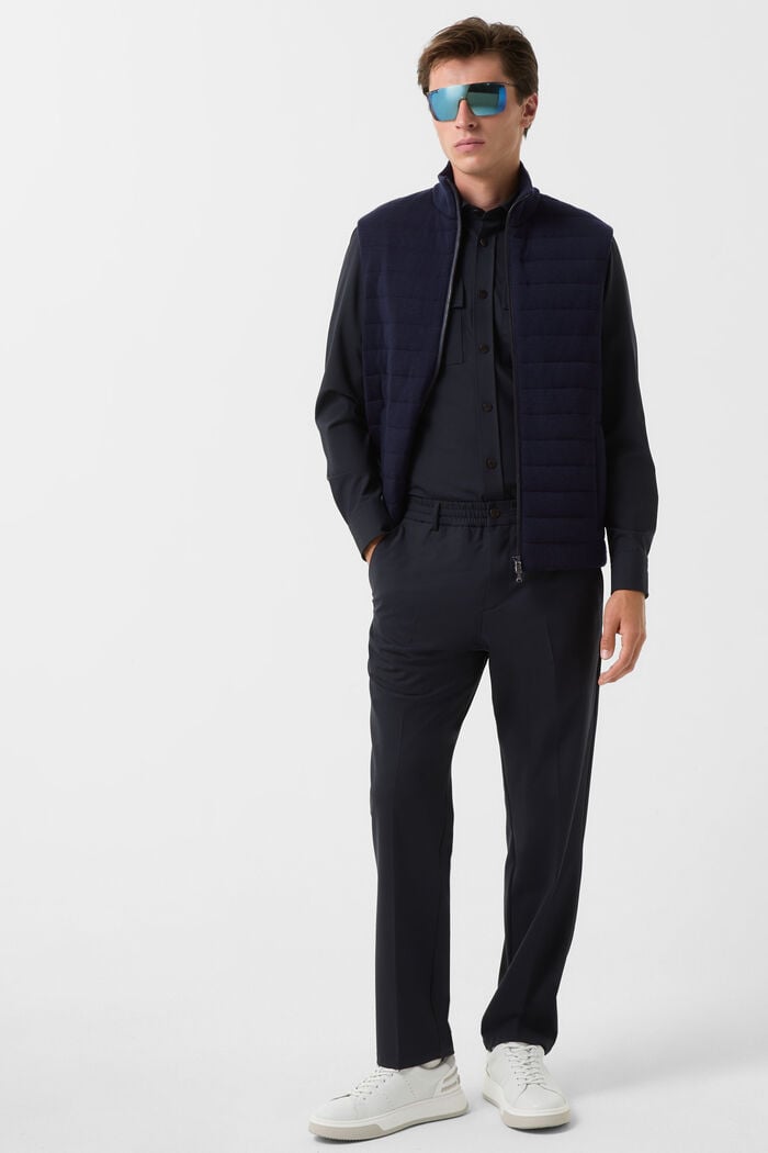 Lavin knitted waistcoat Navy blue Lavin knitted waistcoat Navy blue