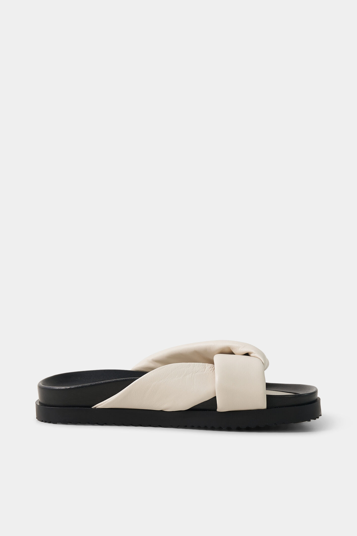 Sandalen Sirolo Creme/Schwarz