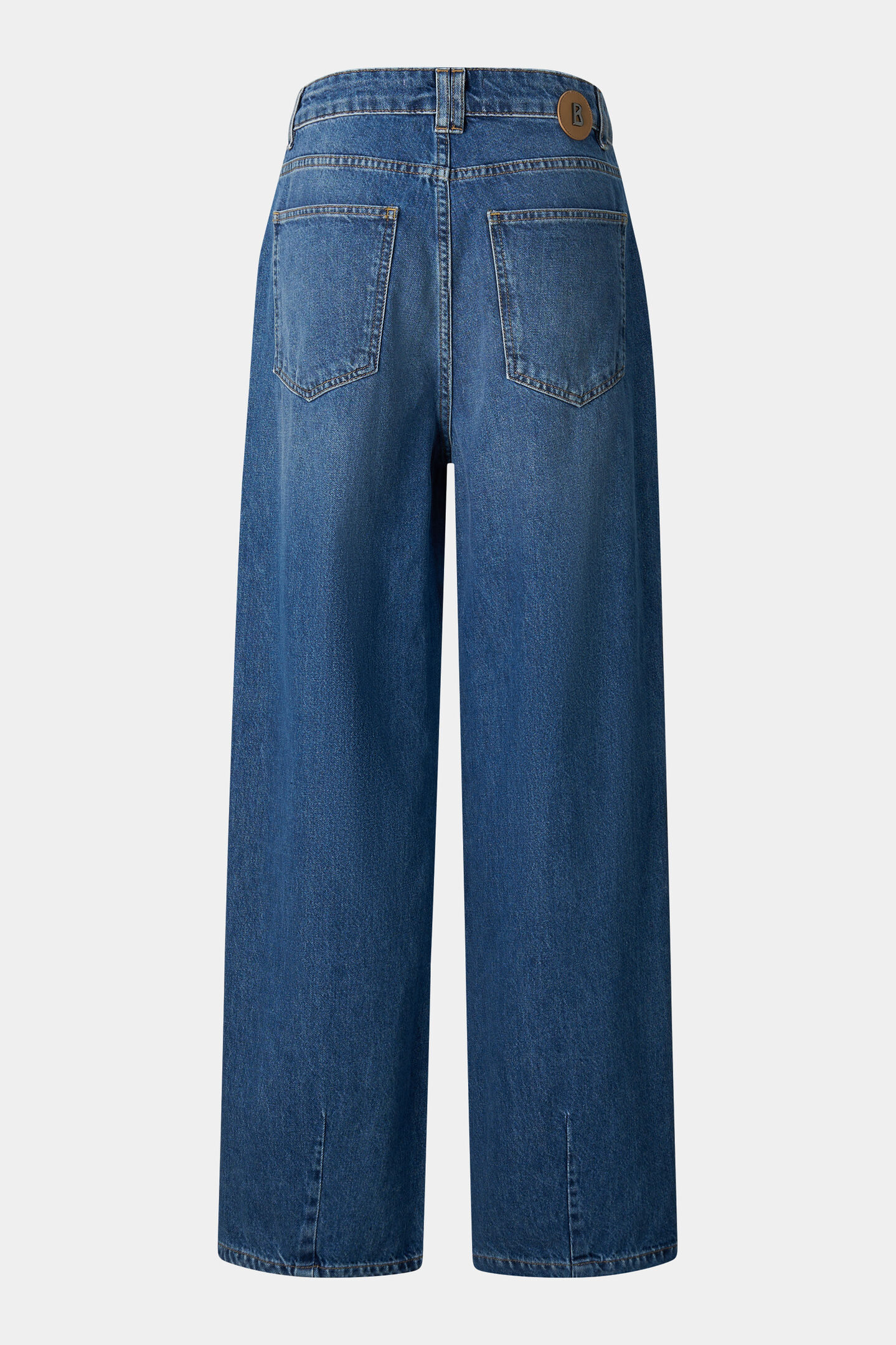 Barrel Fit Jeans Bina Denim Blue