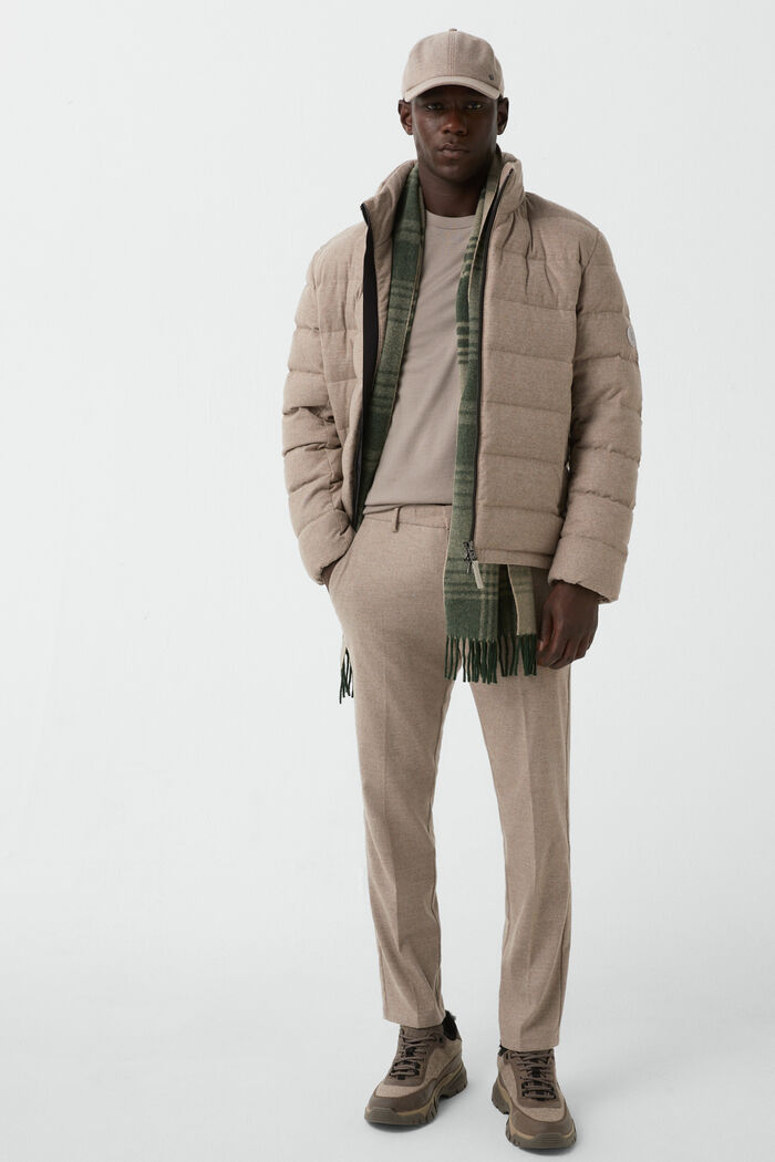 Hugh down jacket Greige Hugh down jacket Greige