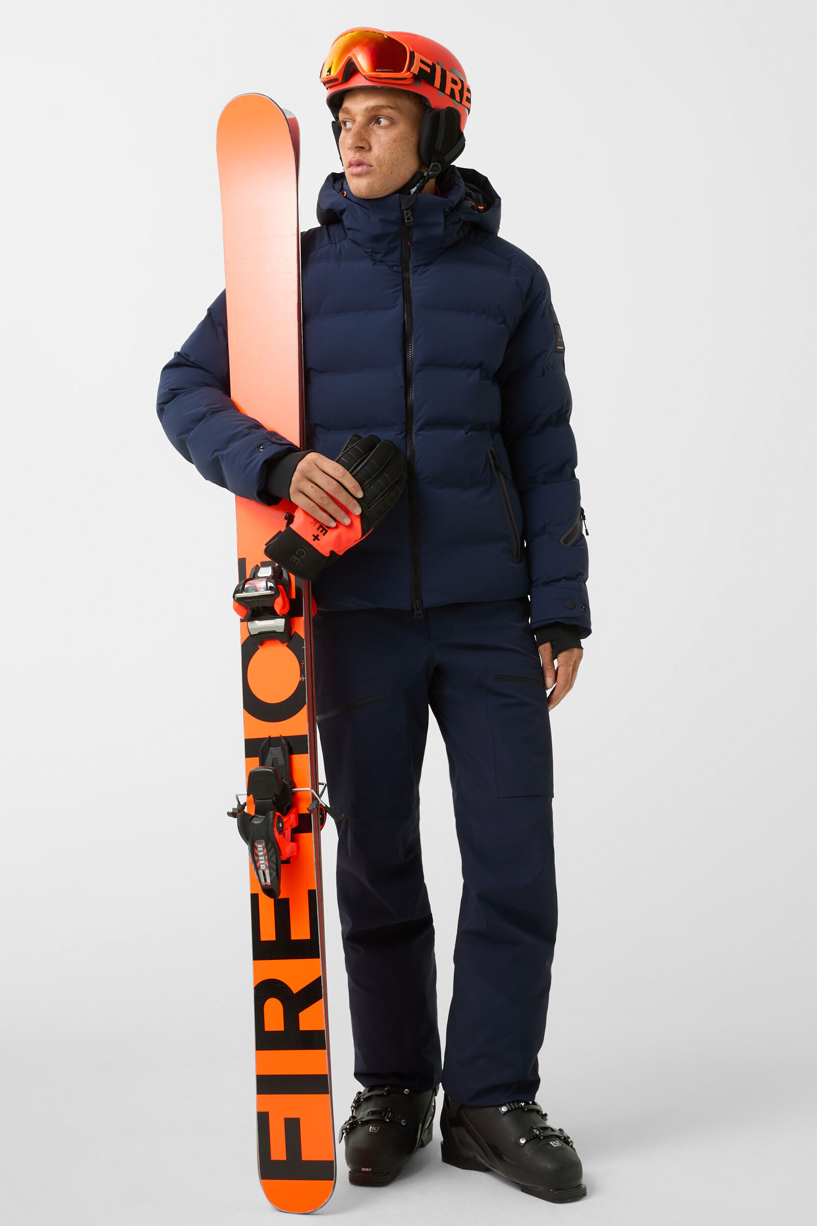 Skijacke Tec-Luka Dunkelblau