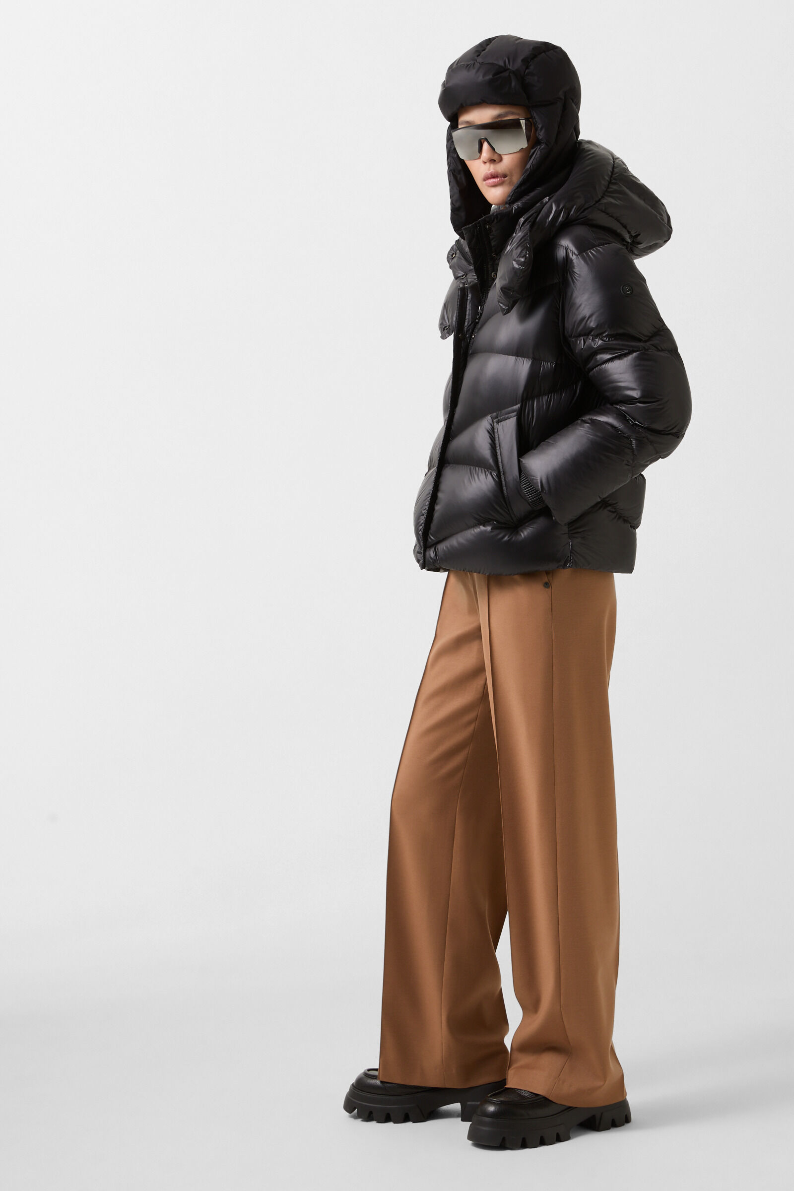 Xally down jacket Anthracite