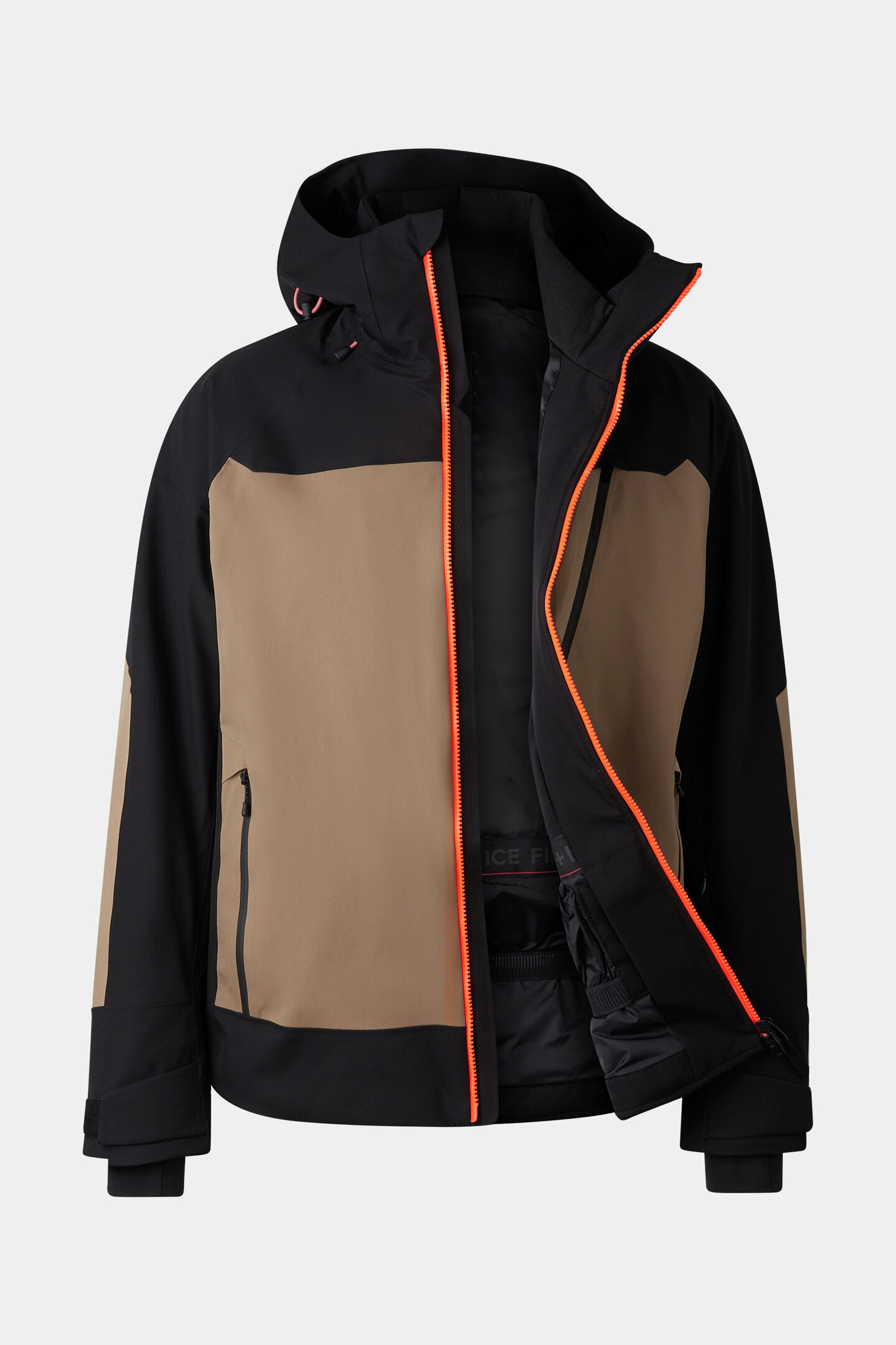 Tajo ski jacket Camel/black