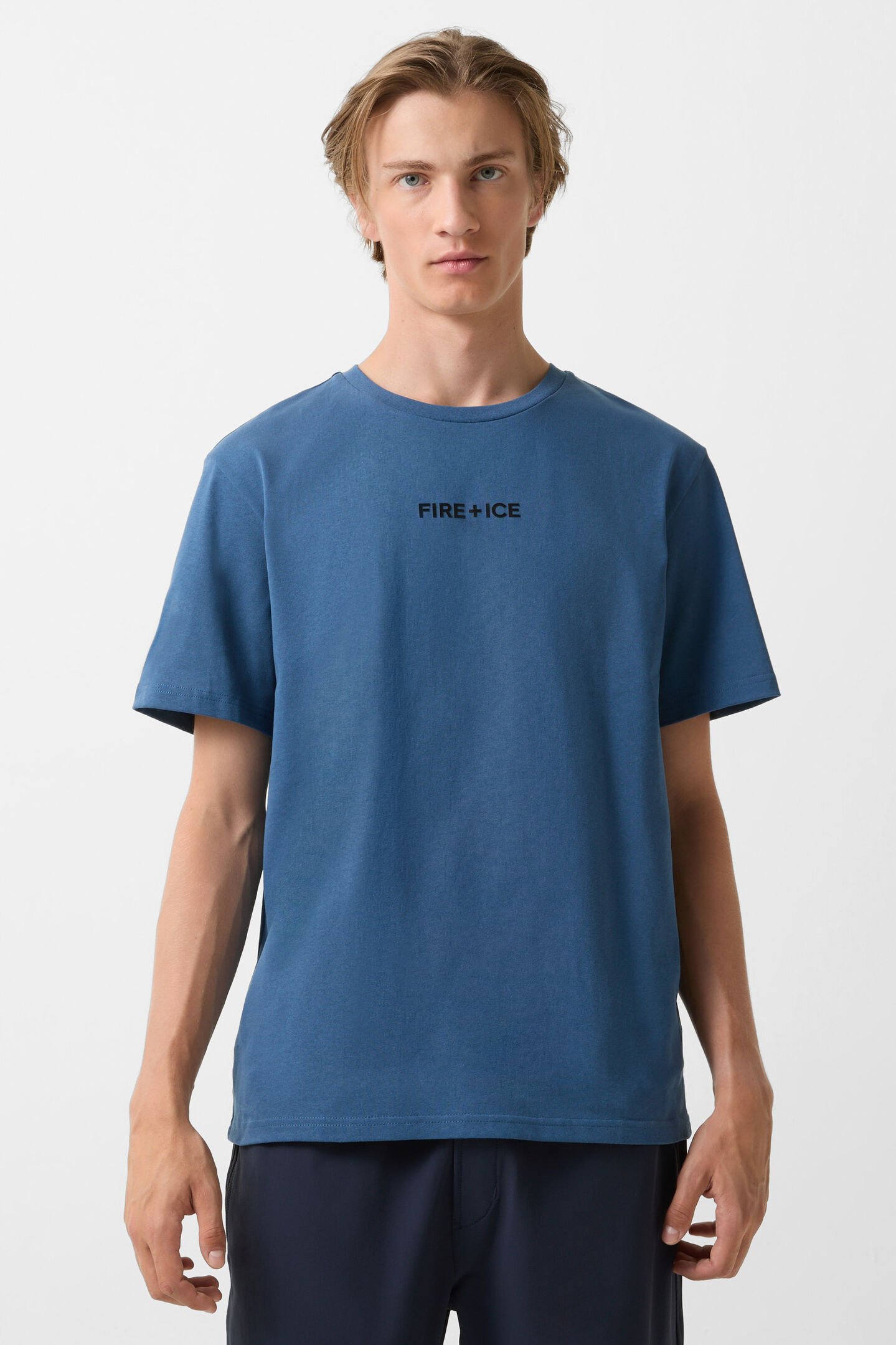 T-Shirt Mick Blau