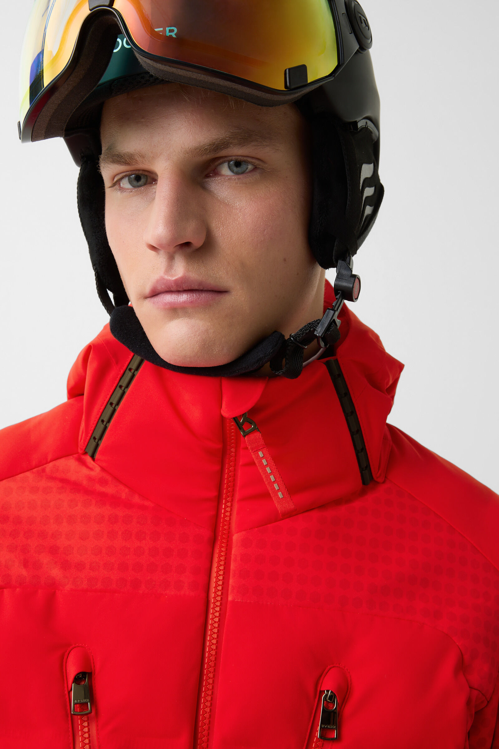 Fionn ski jacket Red