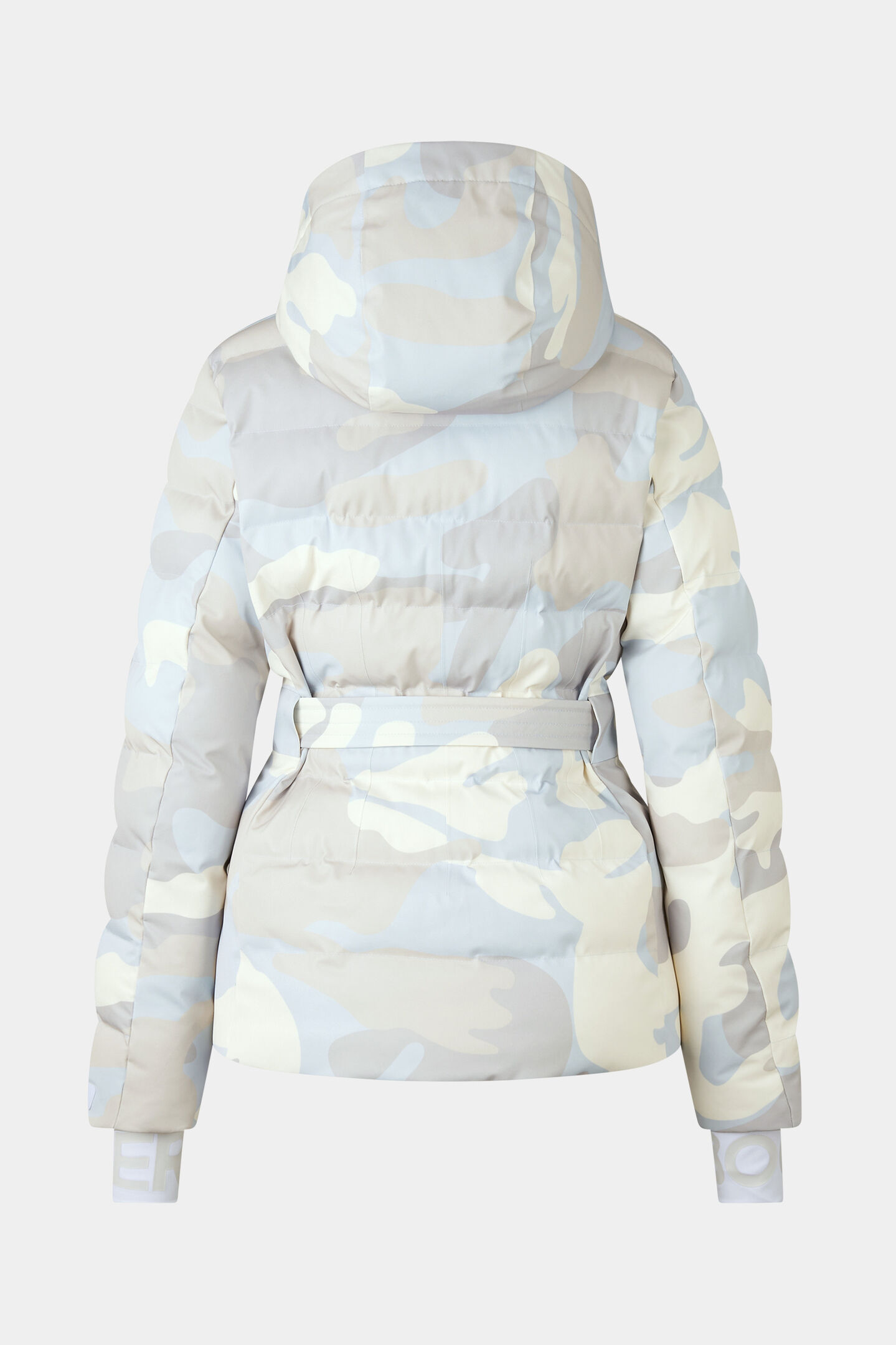 Ski-Steppjacke Ellya Hellblau/Creme