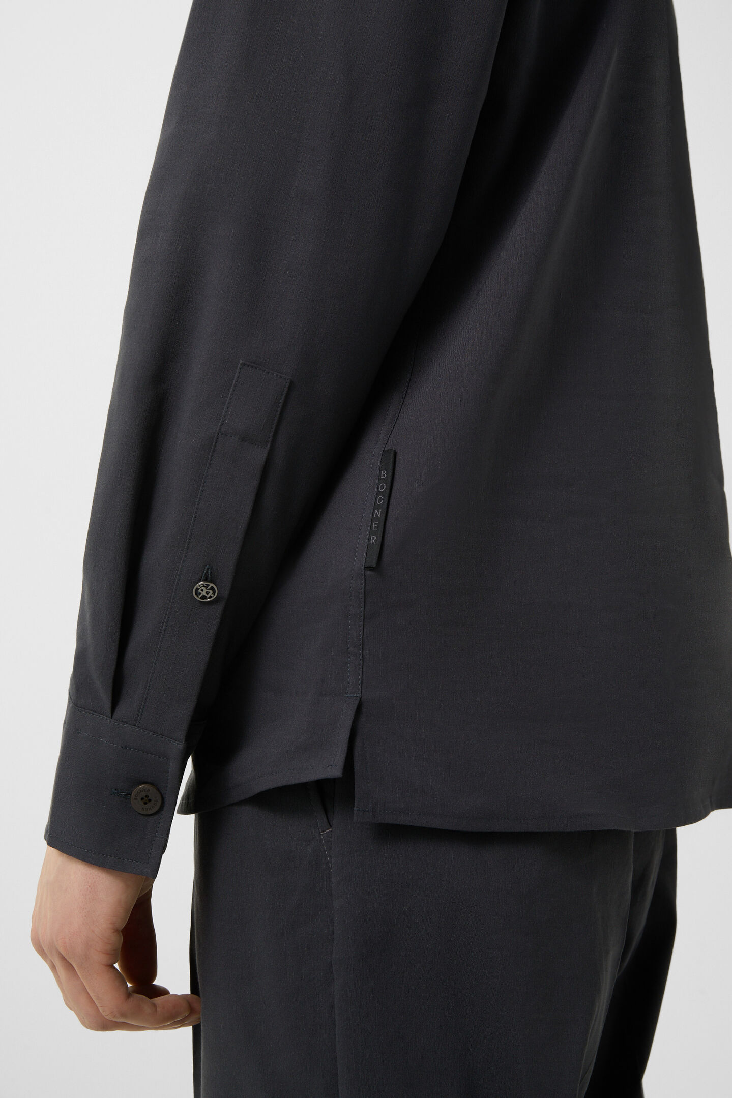 Clive shirt Dark gray