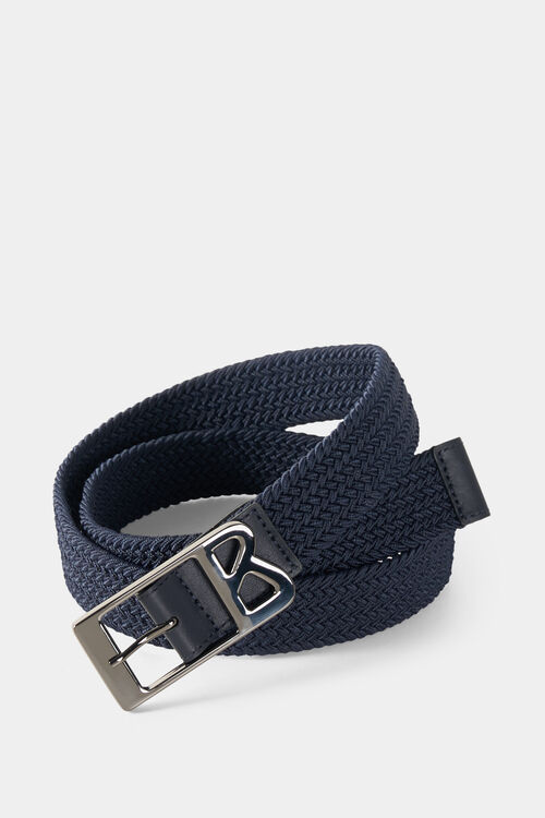 Braided belt Melly Navy blue