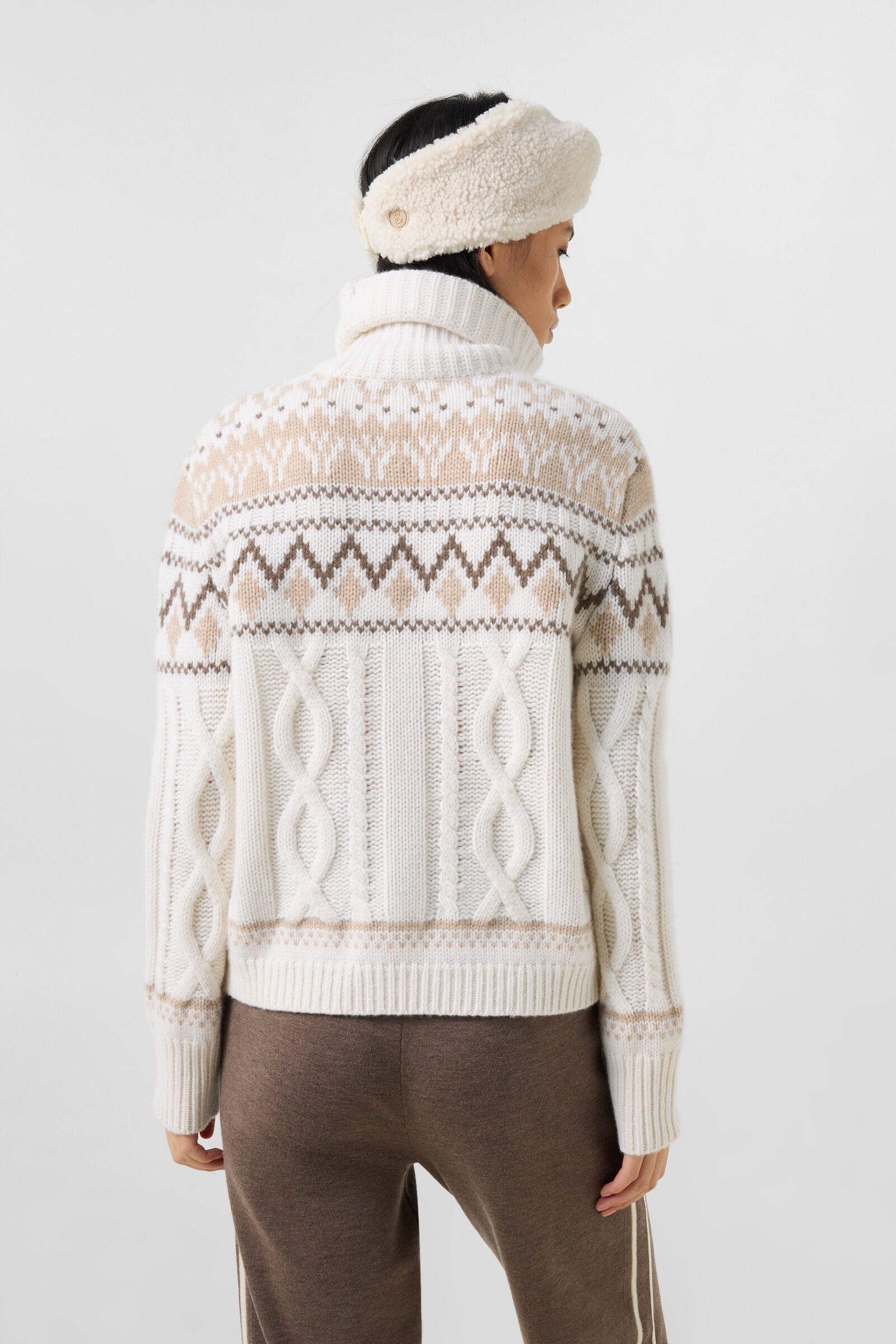 Kaschmir-Pullover Lorely Off-White/Beige