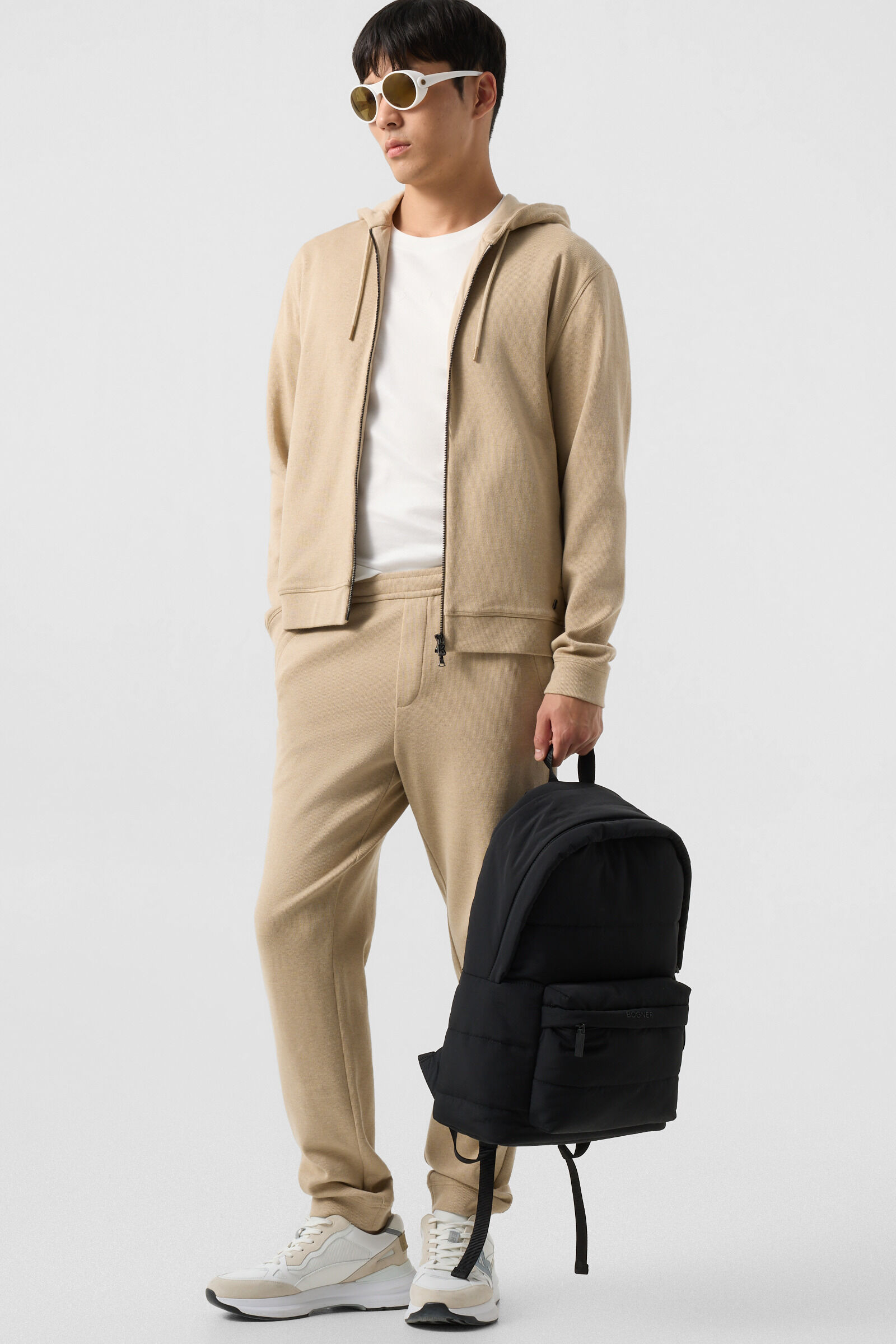 Lars knitted trousers Beige