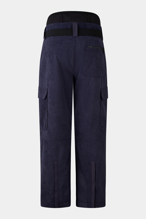 Corbin corduroy ski pants Navy blue