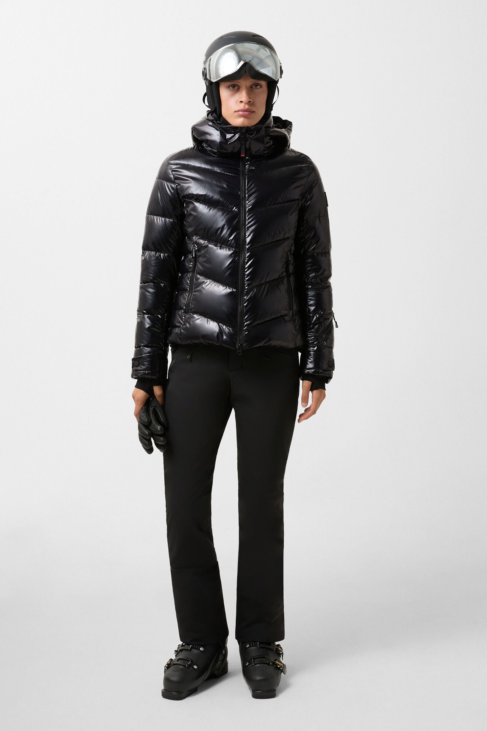 Saelly quilted jacket Black