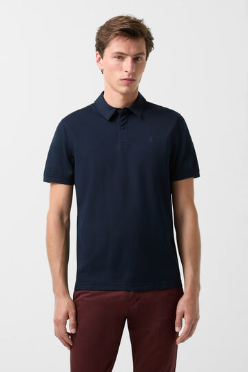 Polo-Shirt Timo Navy-Blau Polo-Shirt Timo Navy-Blau
