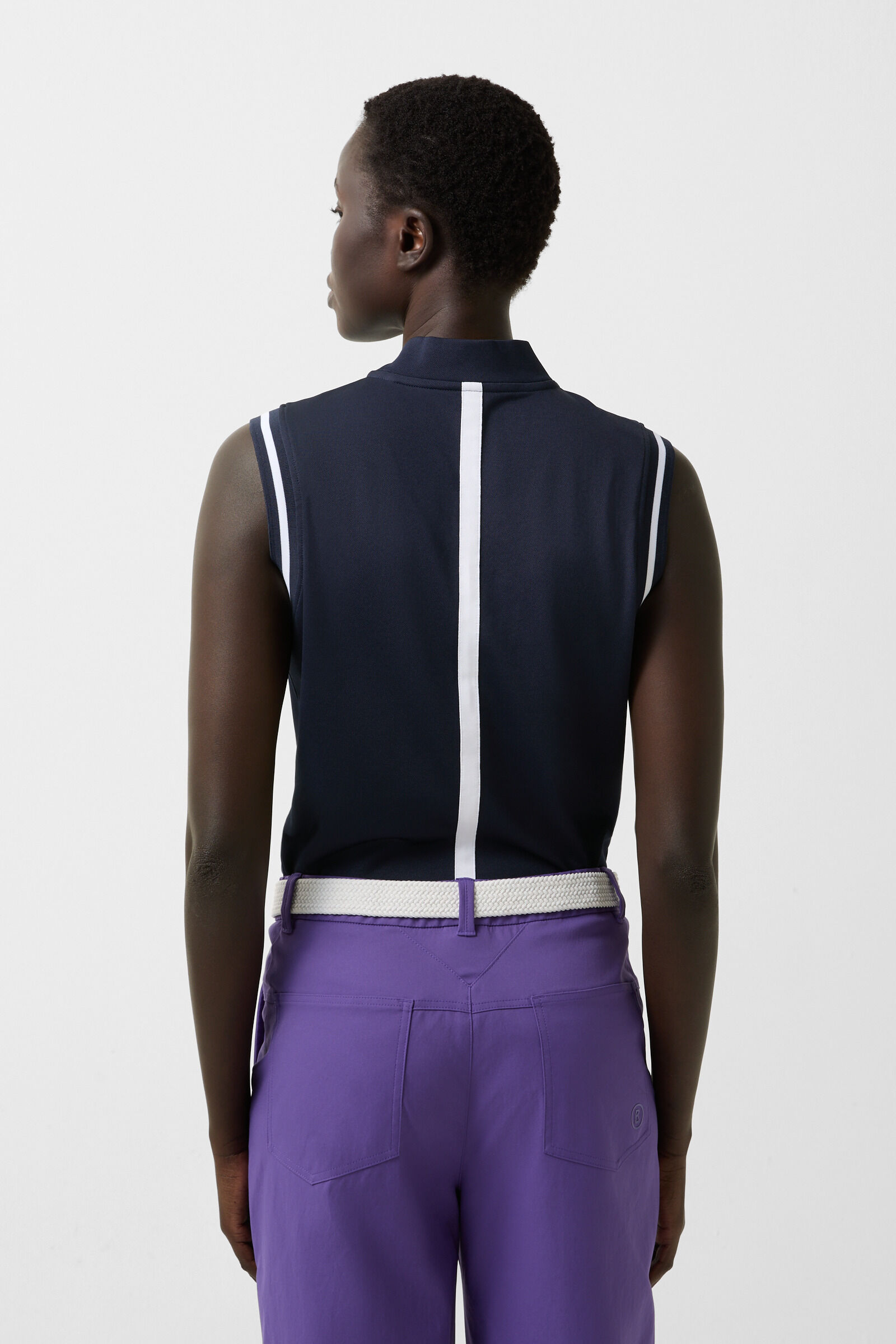 Functional top Evi Navy blue