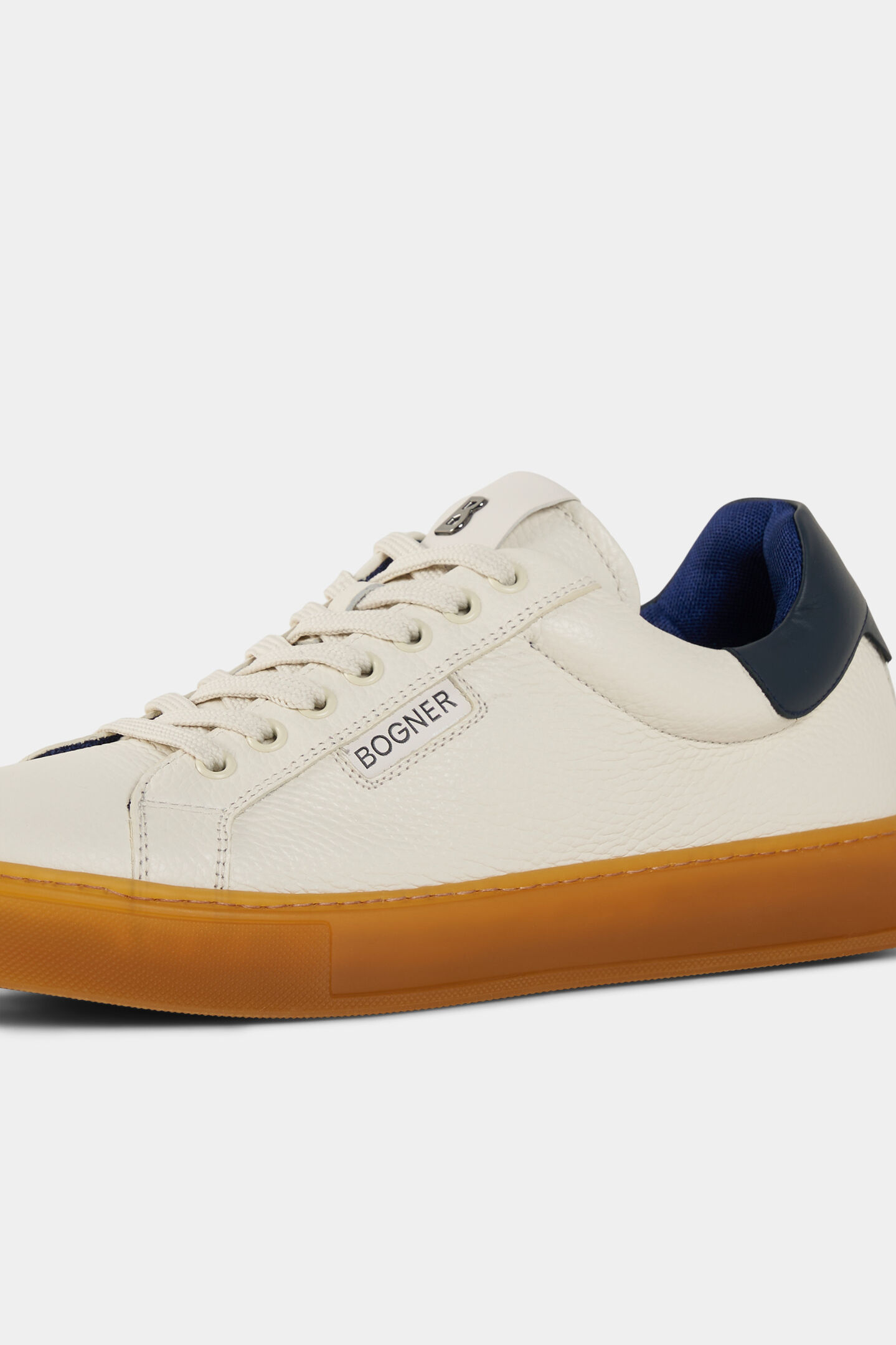 Sneaker Rome Beige/Navy-Blau