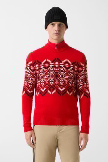 Norwegian jumper Luci Red/black Norwegian jumper Luci Red/black