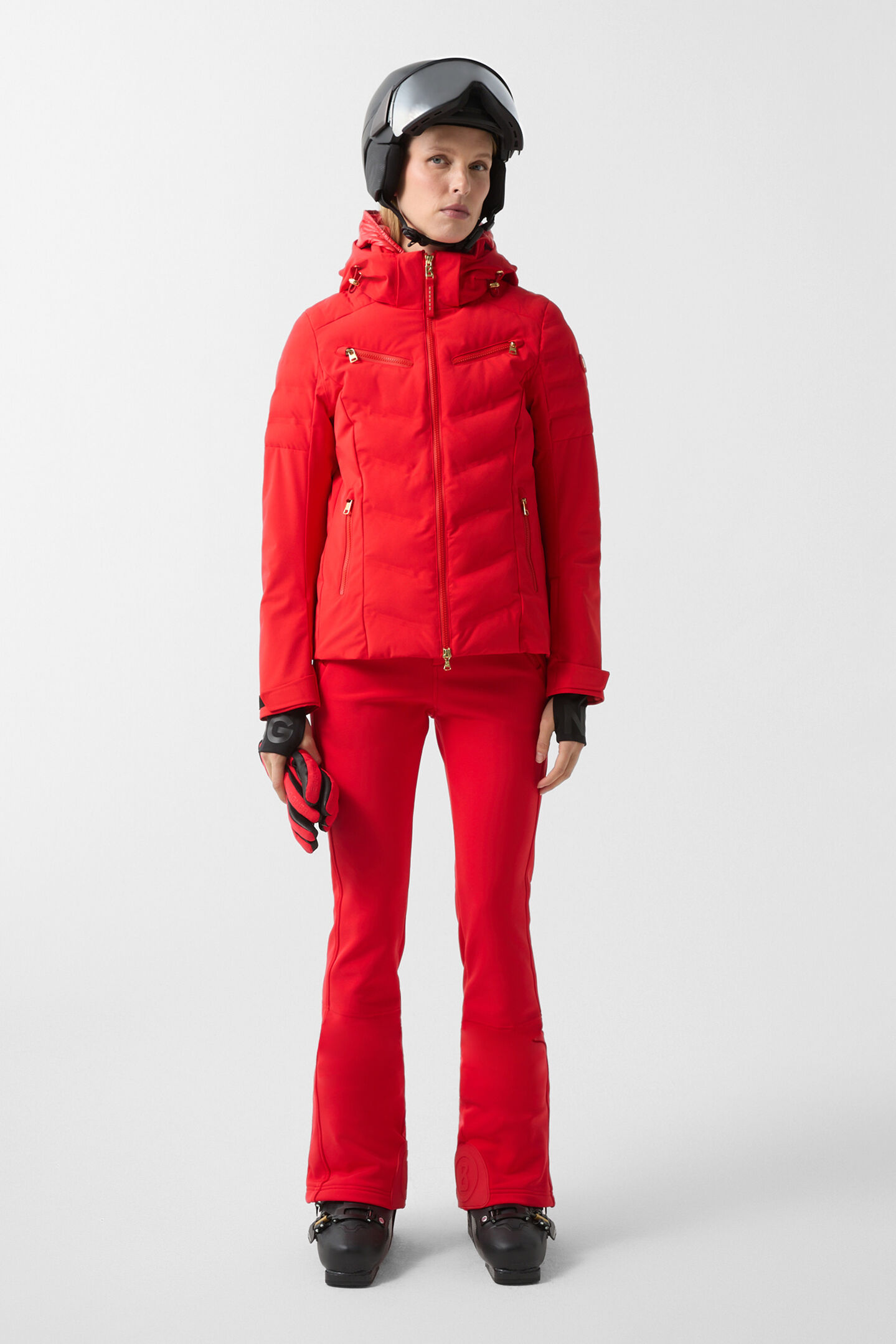 Veste de ski Kea Rouge