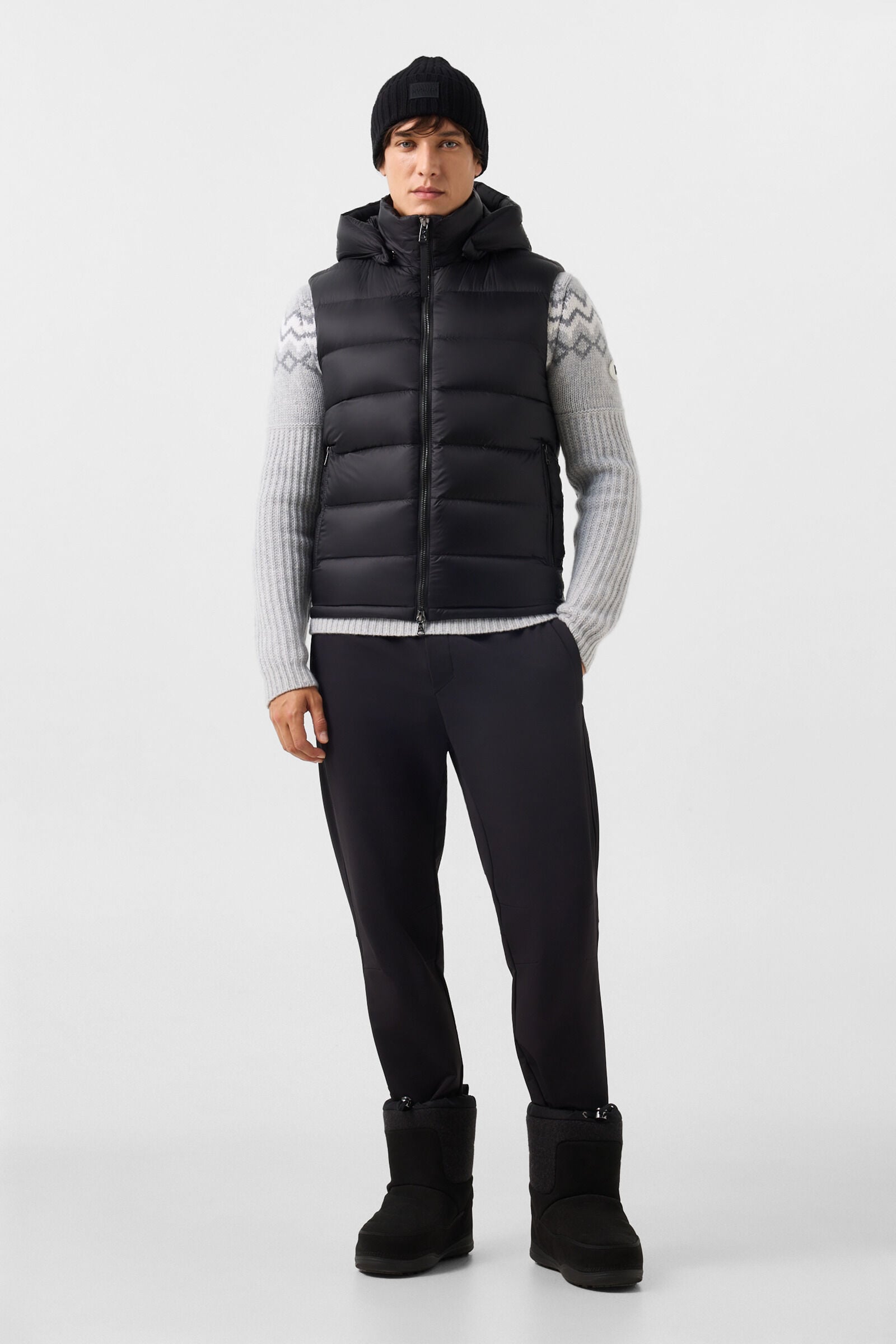 Holger Down Vest Black