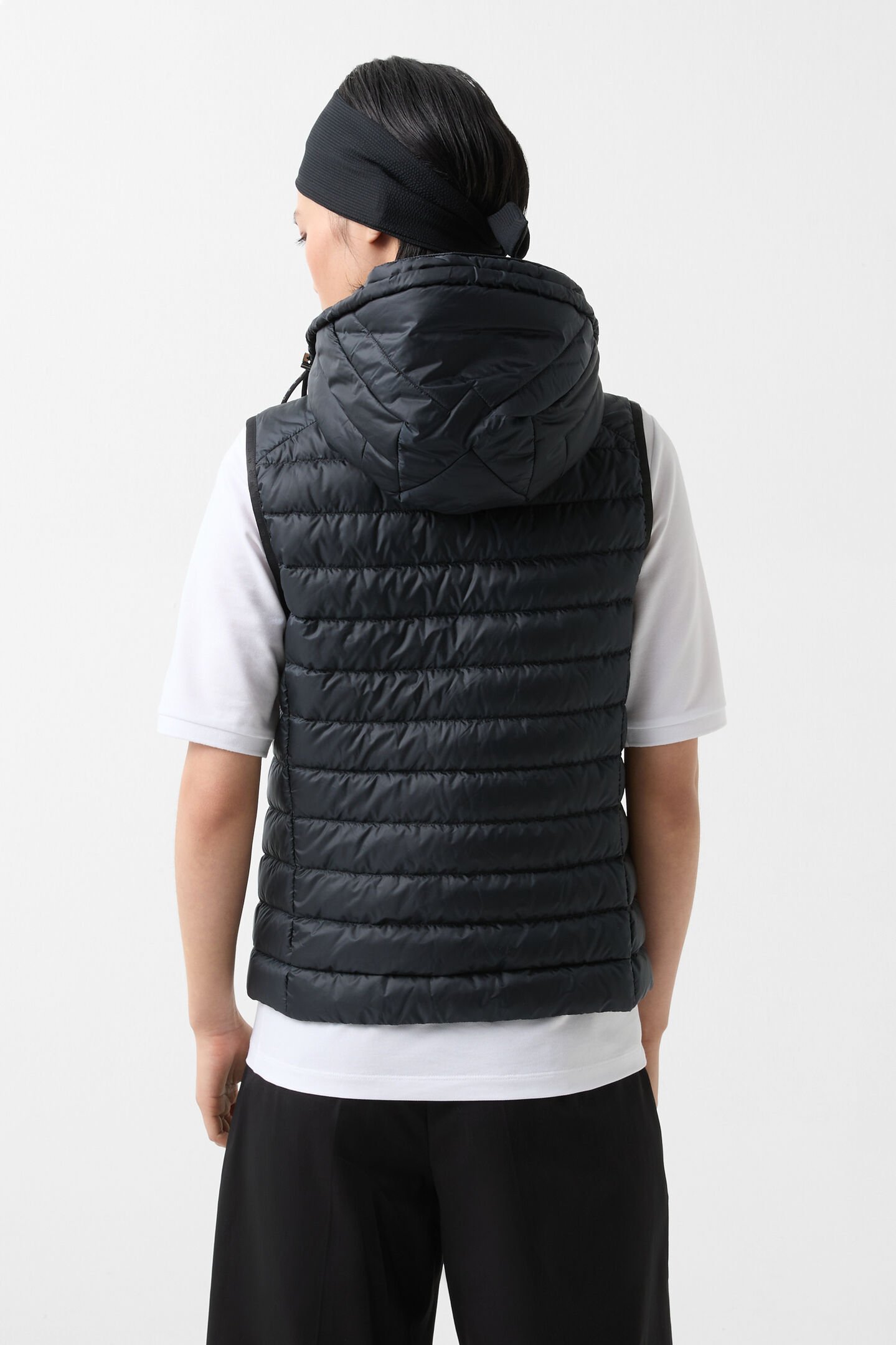 Florisa Lightweight down gilet Black