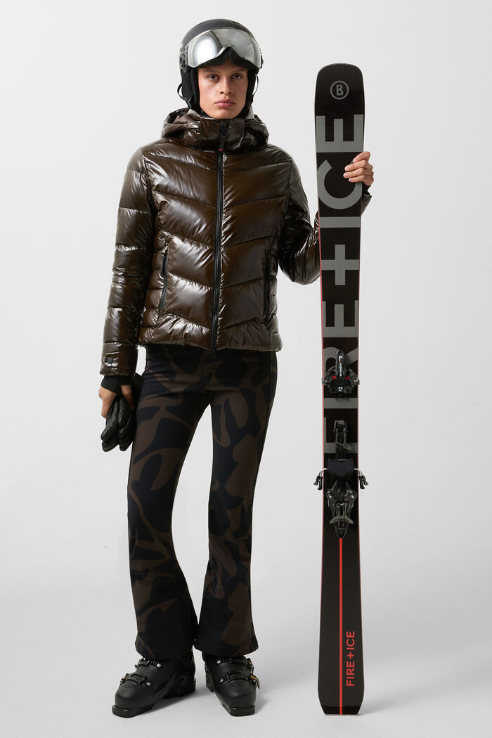 Saelly quilted jacket Chocolate Saelly quilted jacket Chocolate