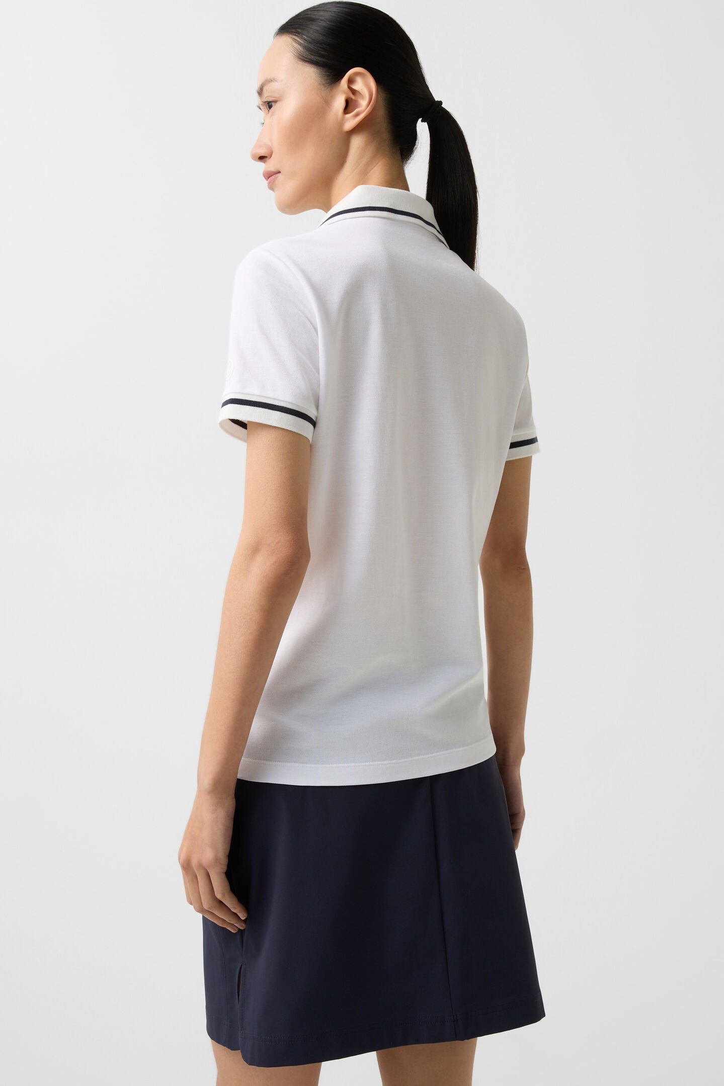Lydia functional short-sleeved top Off-White
