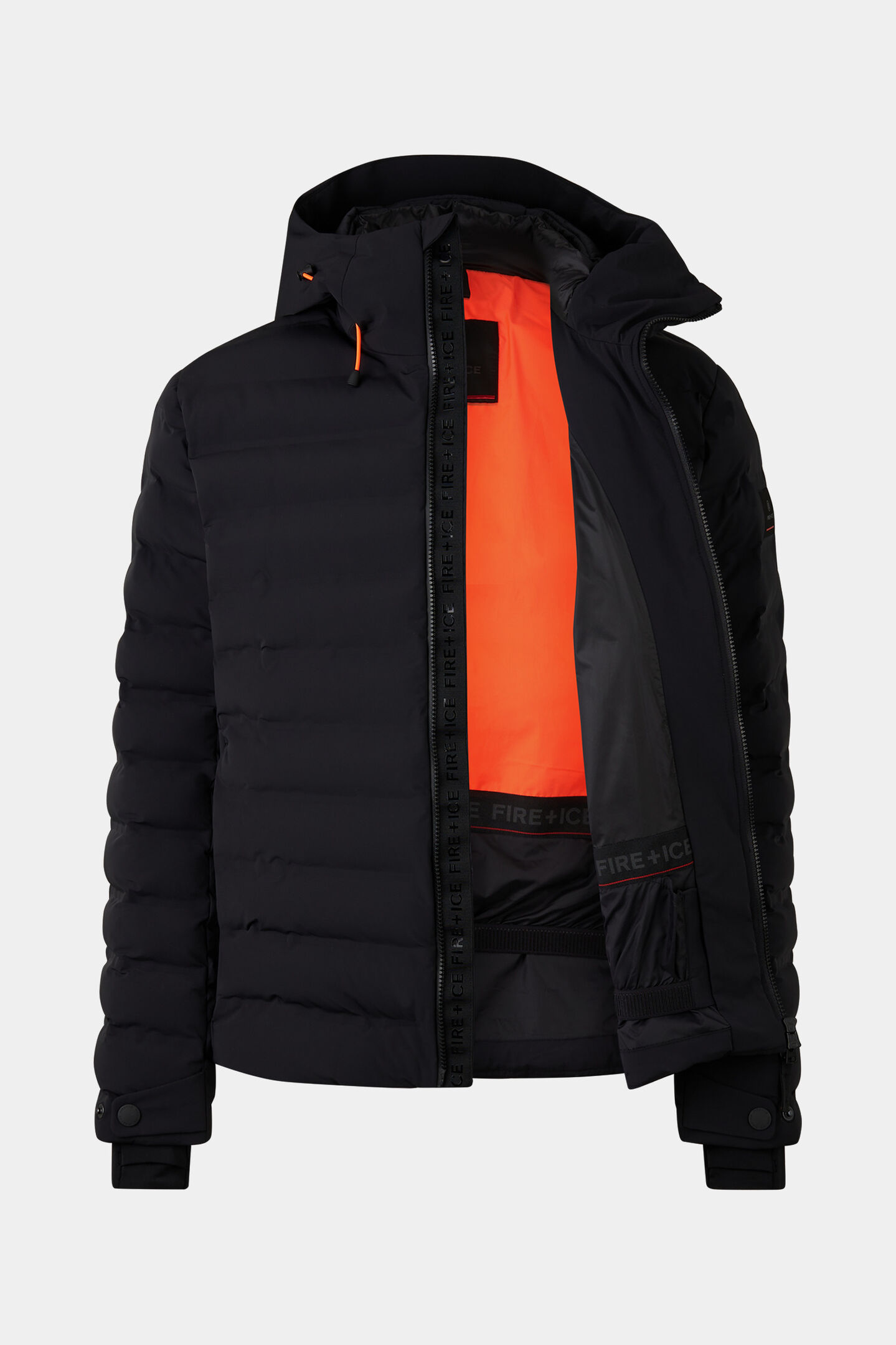 York quilted jacket Black