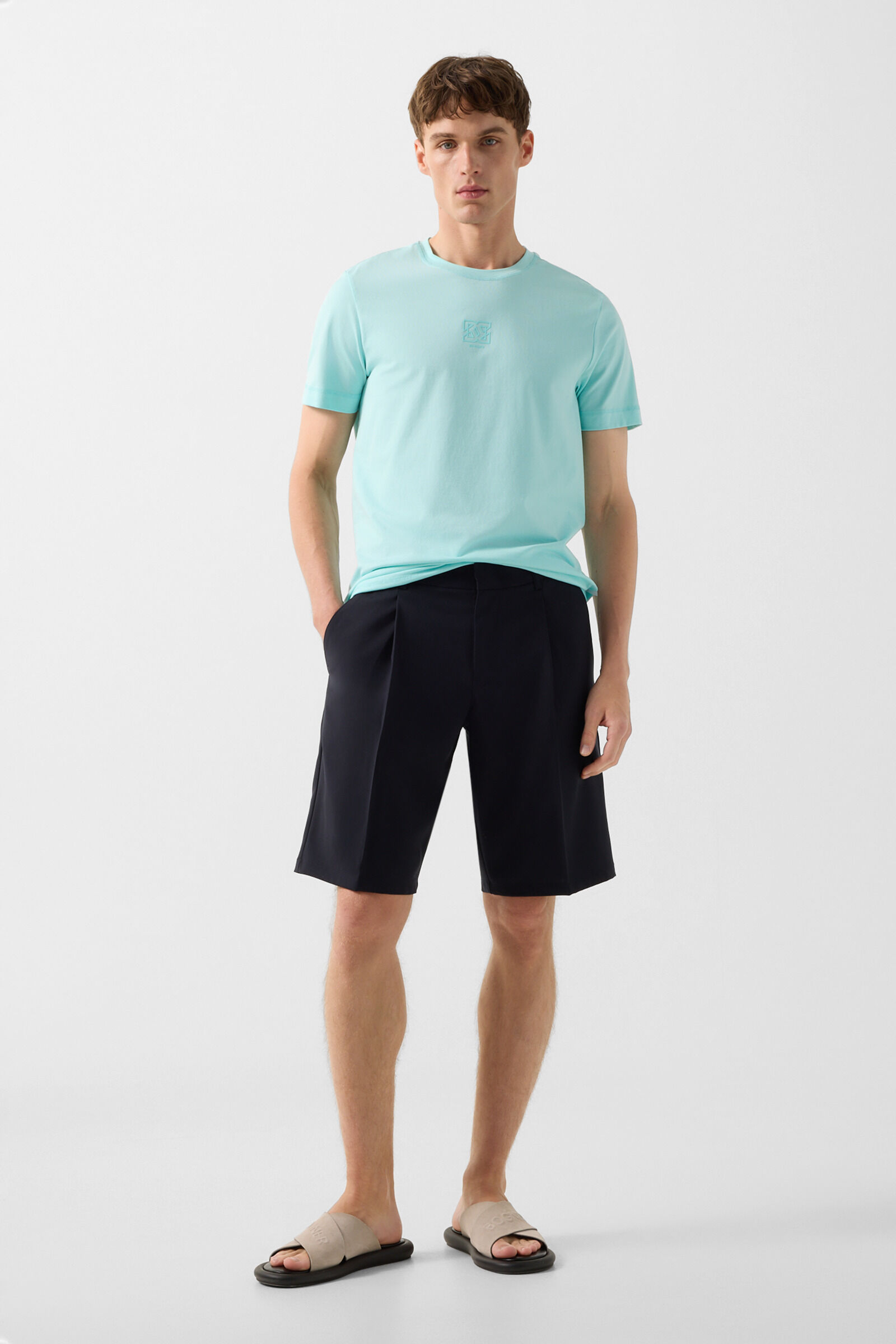 T-shirt Roc Cyan-blue