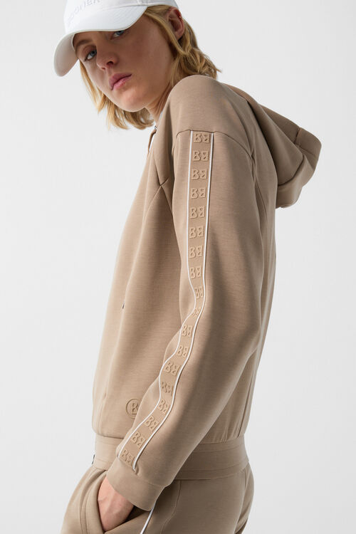 Sweatjacke Marlena Karamell