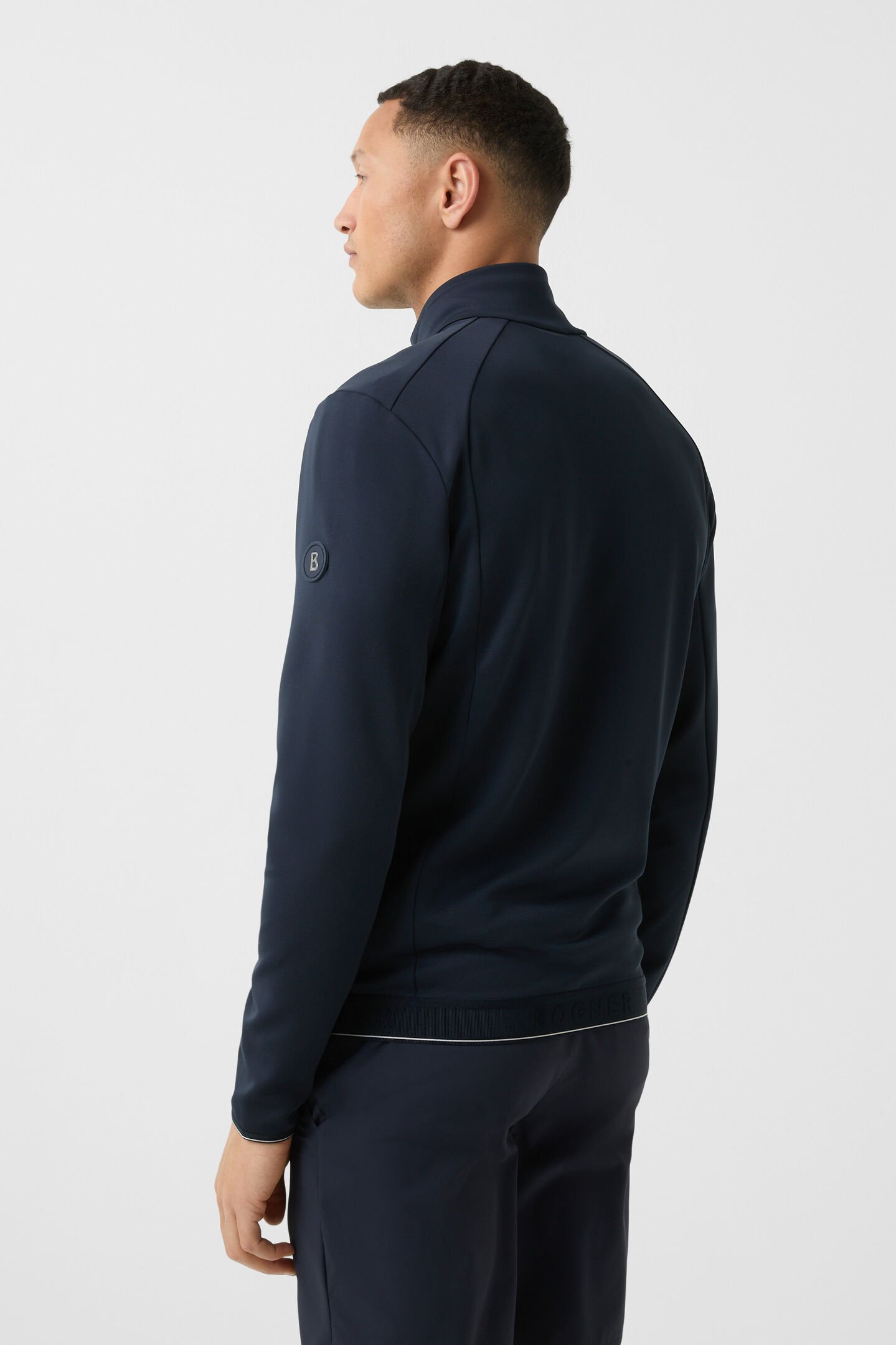 Hybrid-Jacke Lucon Navy-Blau