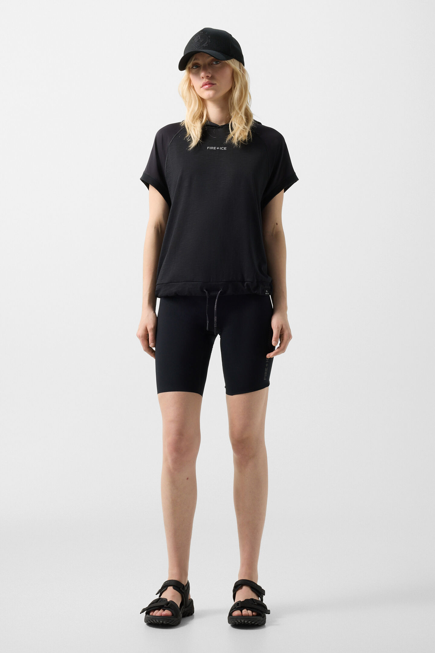 Damia hoodie shirt Black