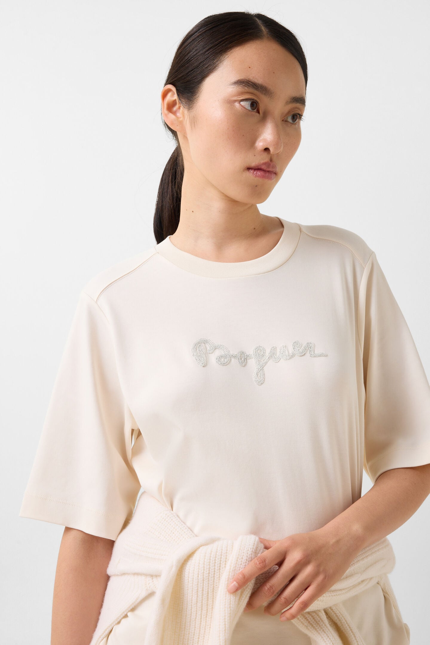 Dorothy cotton T-shirt Off-White