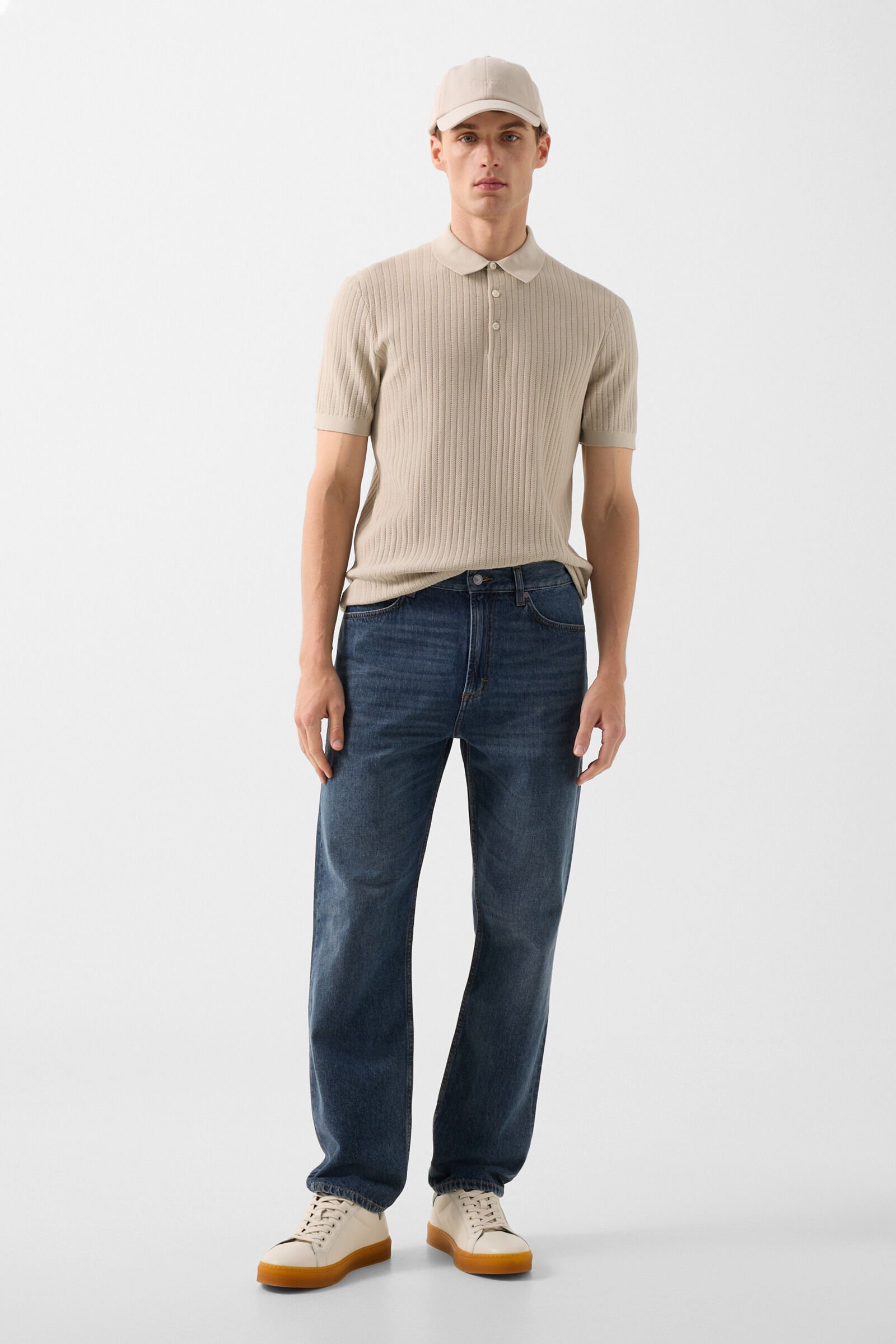 Straight fit jeans Travis Denim Blue